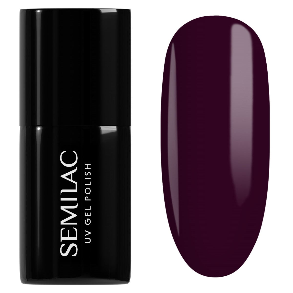 099 UV Hybrid Semilac Dark Purple Wine 7ml