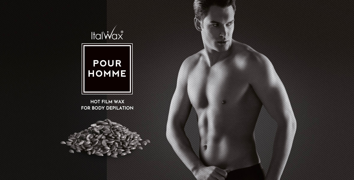 ItalWax Pour Homme Folienwachs für Männer 100 g
