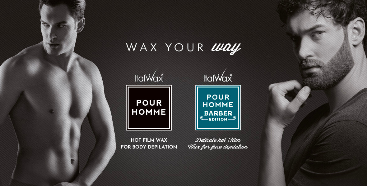 ItalWax Pour Homme Folienwachs für Männer 100 g