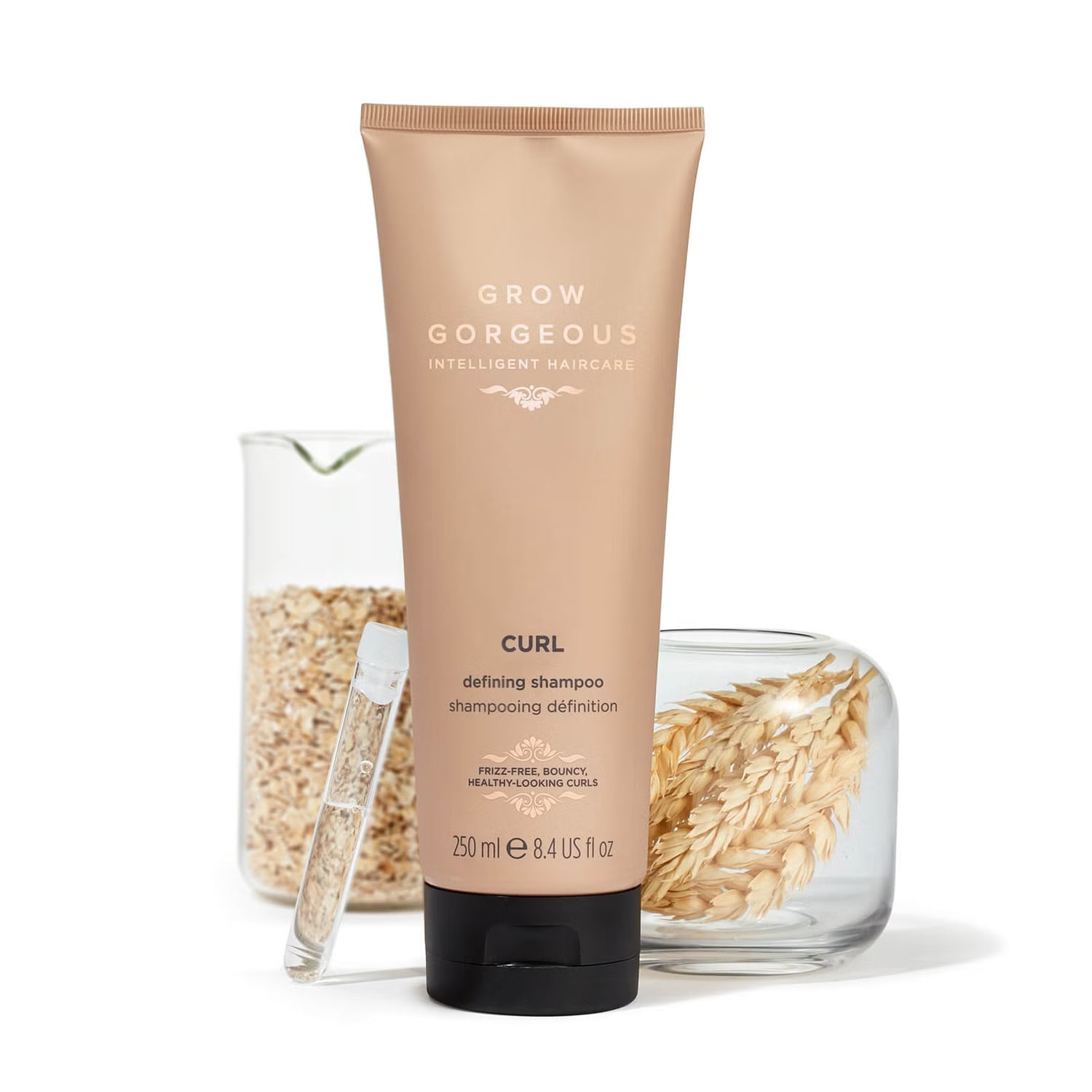 GROW GORGEOUS Curl Defining Shampoo - Šampūns cirtainiem matiem, 250 ml