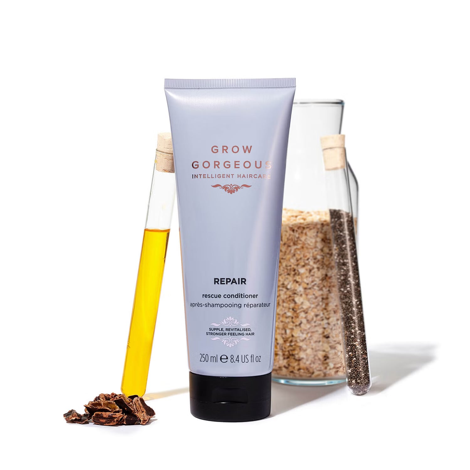 GROW GORGEOUS Repair Rescue Conditioner - Atjaunojošs matu kondicionieris, 250ml