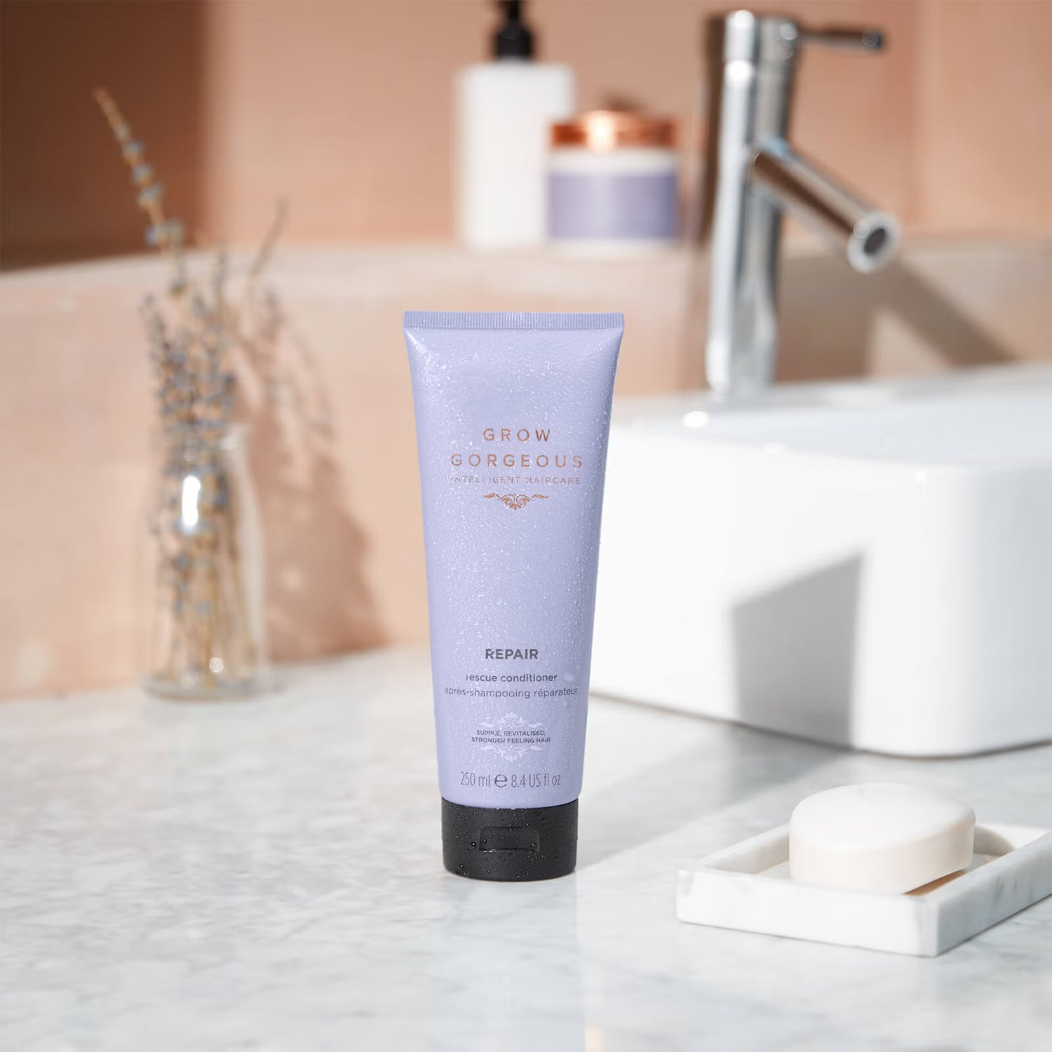 GROW GORGEOUS Repair Rescue Conditioner - Reparierende Haarspülung, 250ml