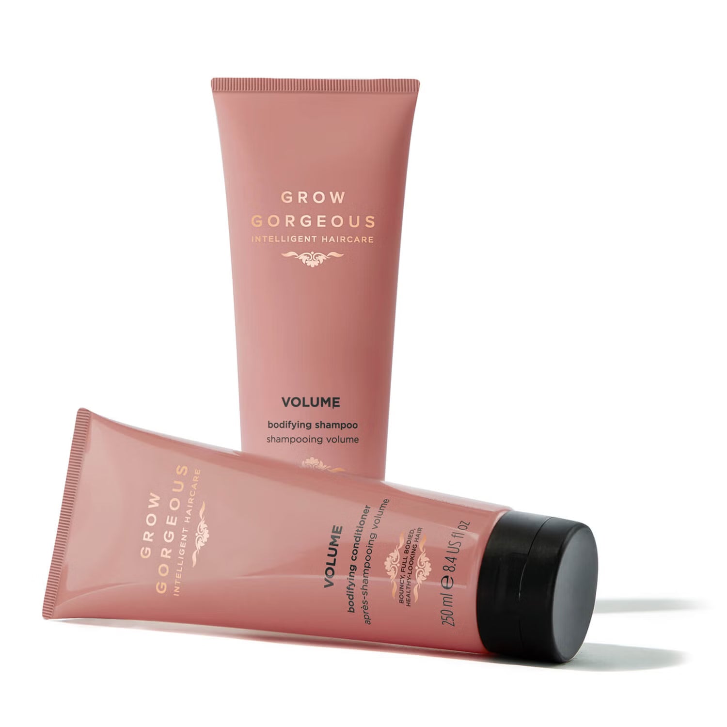 GROW GORGEOUS Volume Bodifying Shampoo - Apjomu piešķirošs šampūns, 250 ml