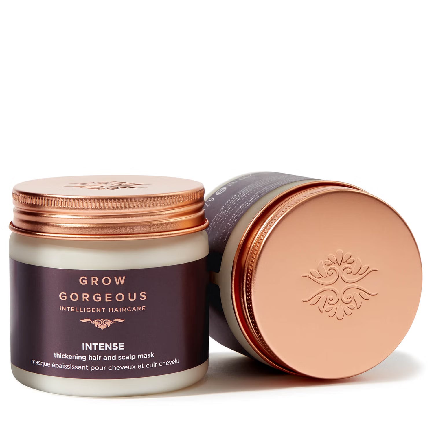 GROW GORGEOUS Intense Thickening Hair & Scalp Mask - Intensive Maske für Haarvolumen und Kopfhaut, 200 ml