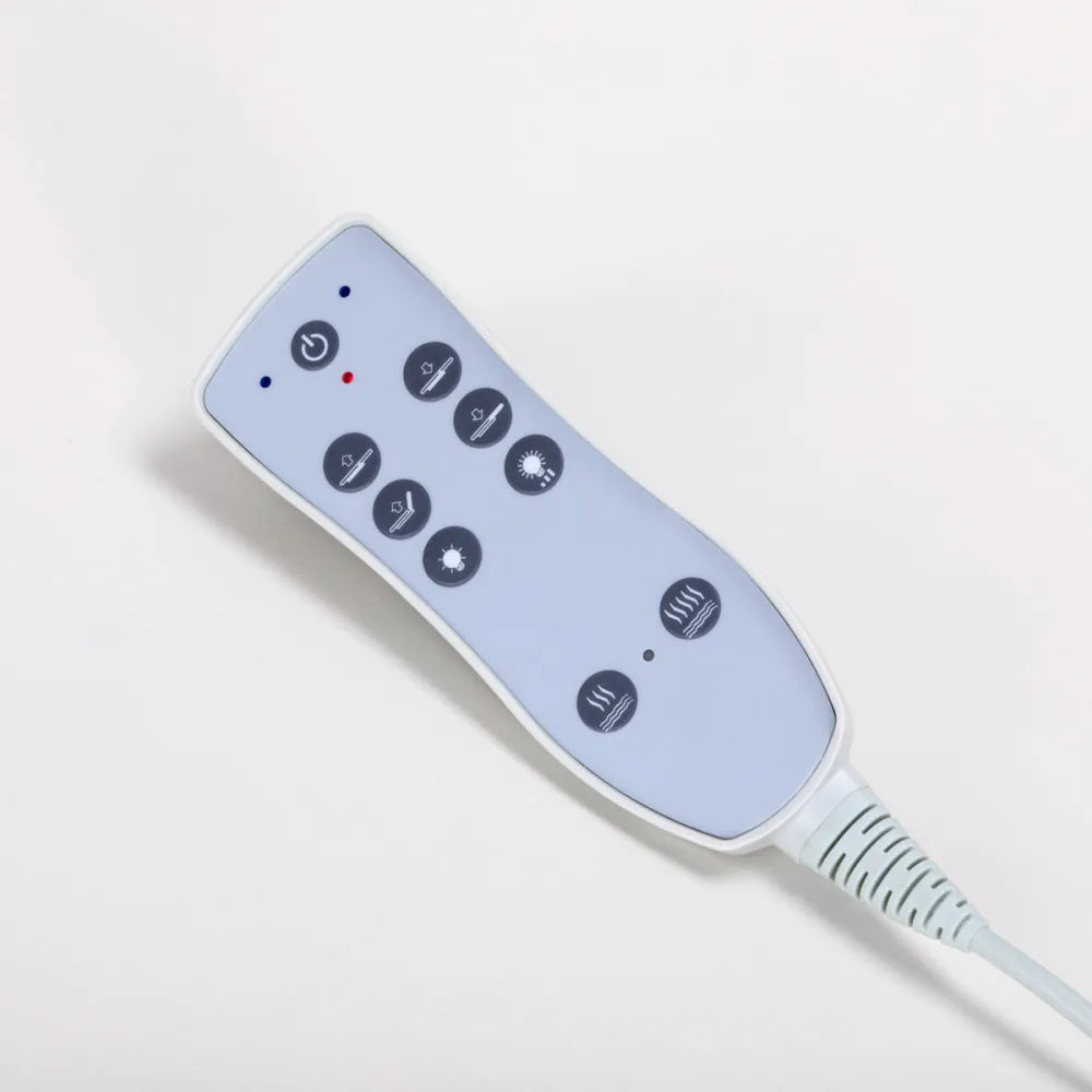 Kosmetologie-Liege Azzurro 815B, weiß, beheizbar