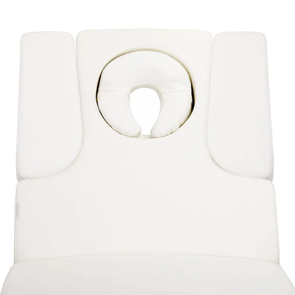 Kosmetologie-Liege Azzurro 815B, weiß, beheizbar