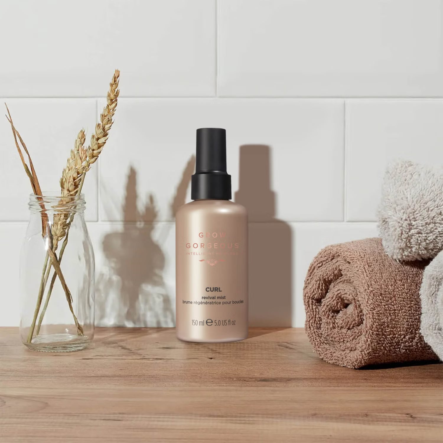 GROW GORGEOUS Curl Revival Mist - Spray für lockiges Haar, 150ml