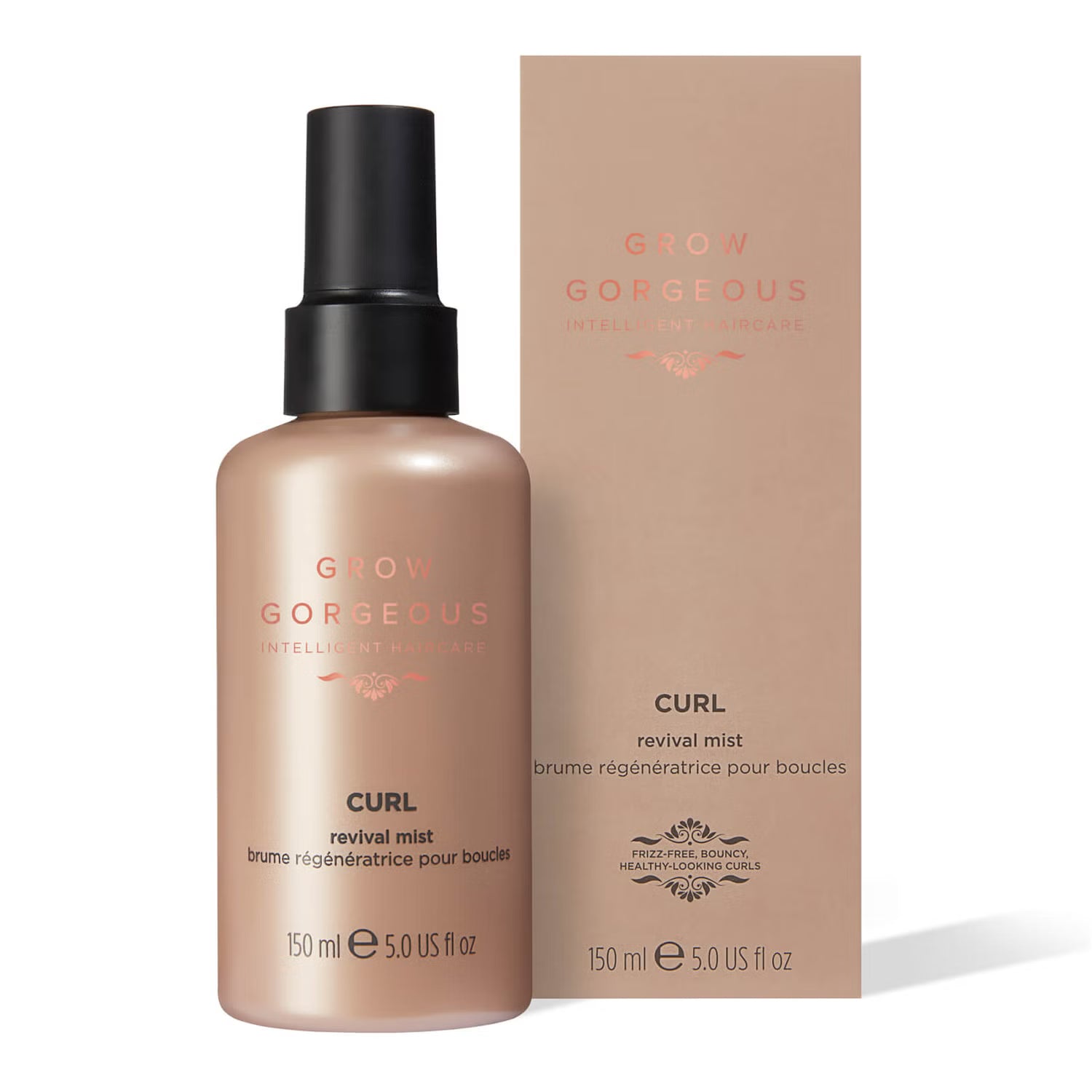 GROW GORGEOUS Curl Revival Mist - Sprejs cirtainiem matiem, 150ml
