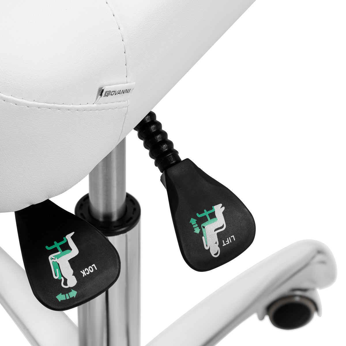 Podoloģijas un Pedikīra krēsls Giovanni 1005 Balts