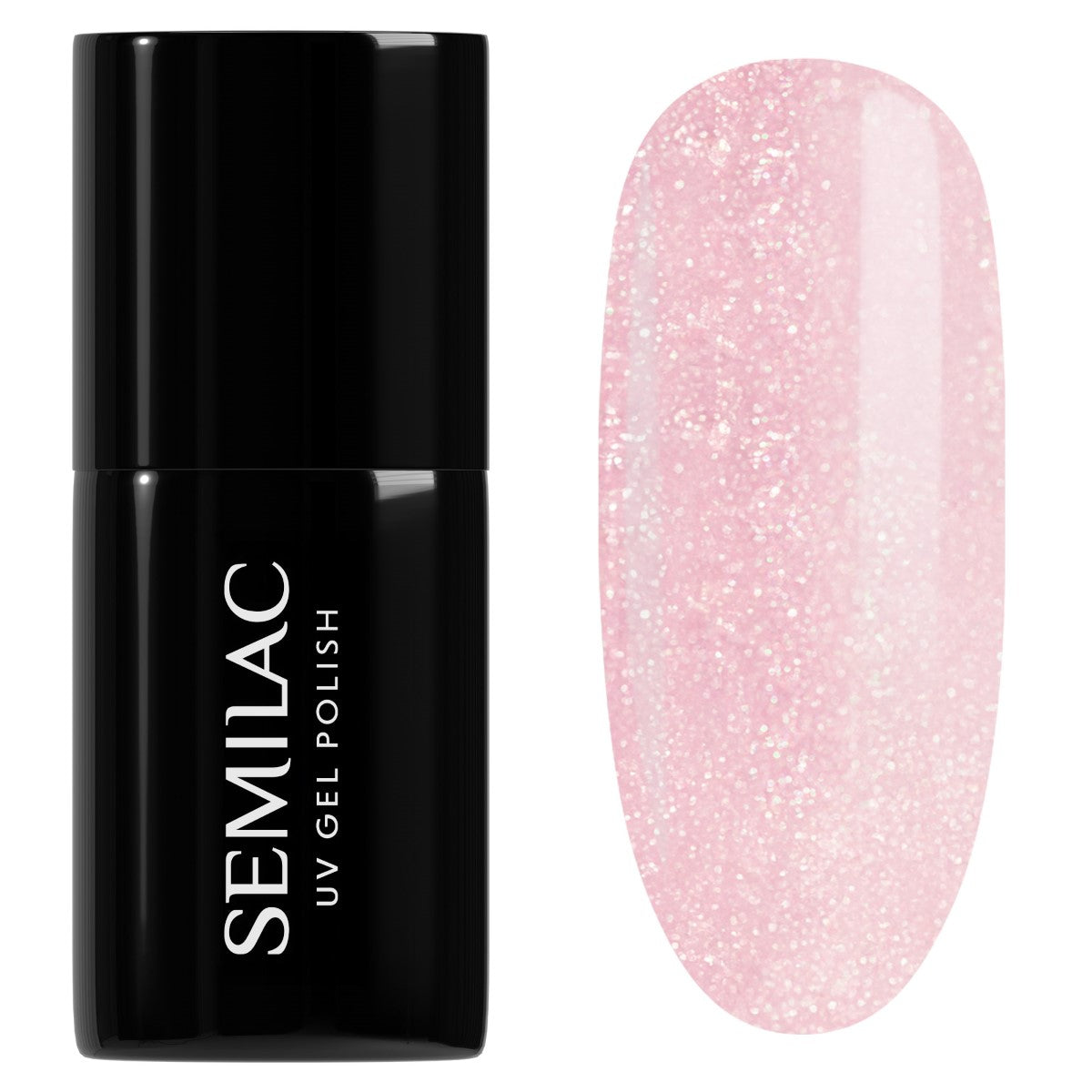 164 UV Hybrid Semilac Pink Crystals 7ml