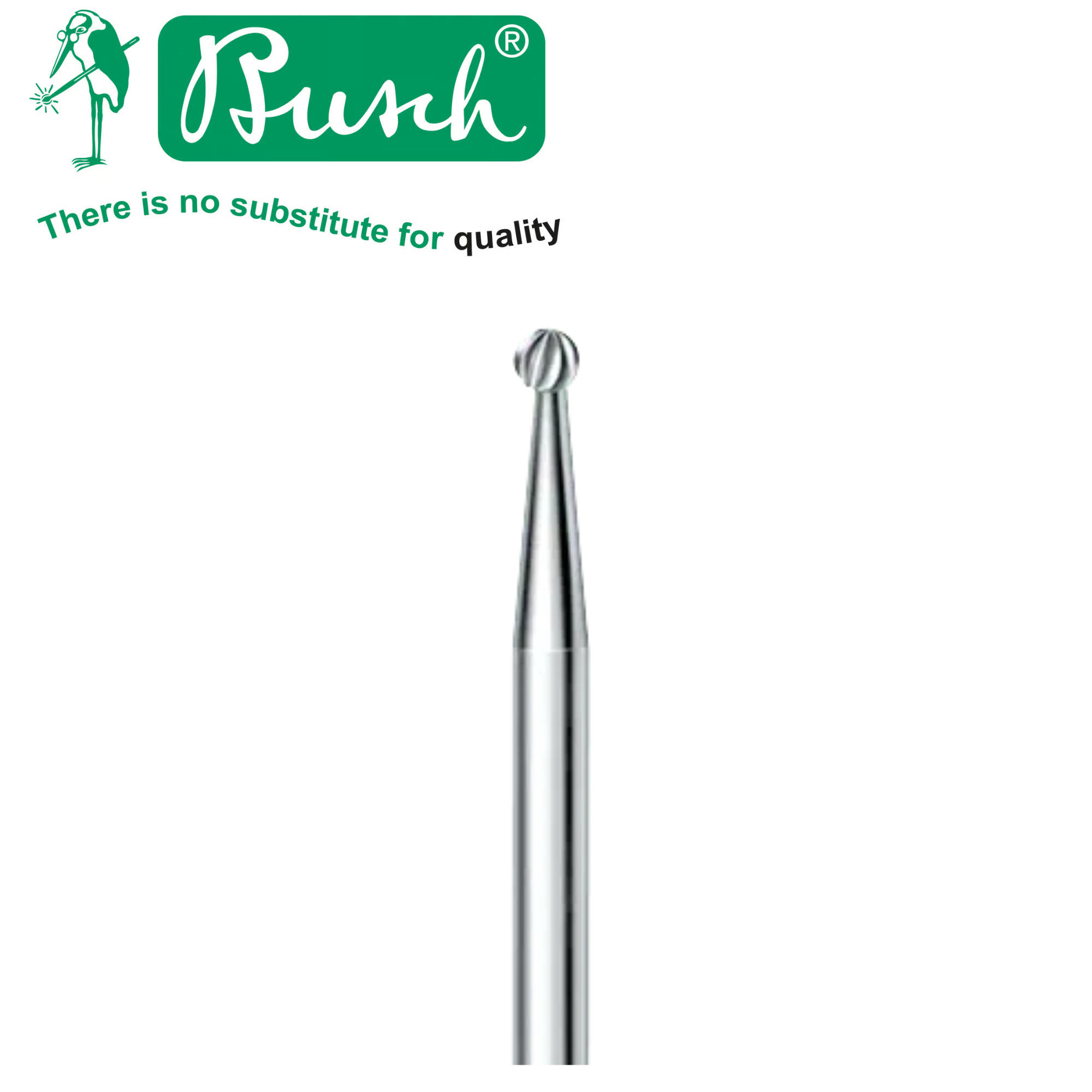 BUSCH Kugelkopf-Nagelfräse, mittlerer Schnitt, Ø 1,6 mm (2721316)