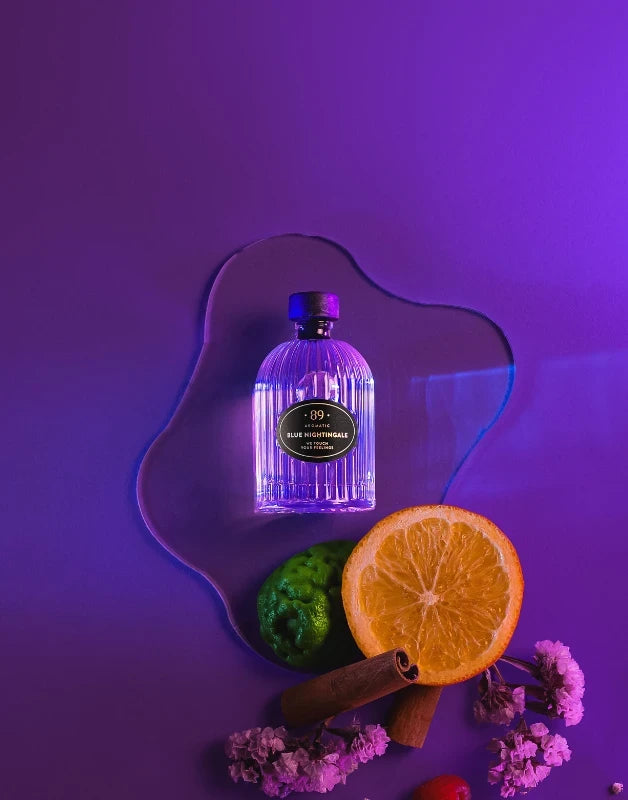 AROMATIC 89 Niedru difuzors - Retro kolekcija Blue Nightingale, 50ml