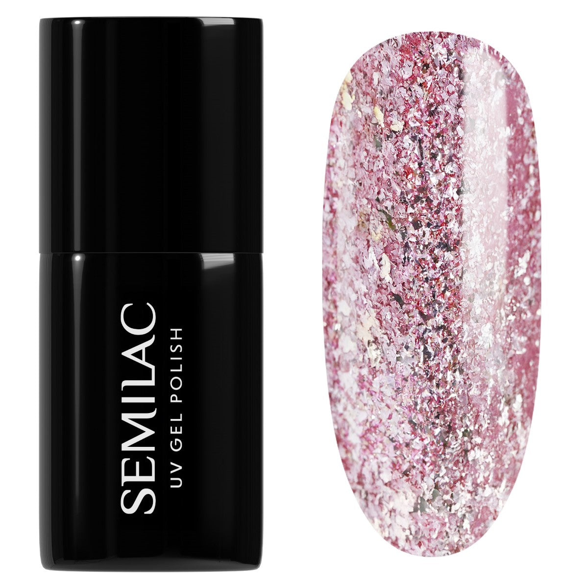 293 UV Hybrid Semilac Rose Gold Shimmer 7ml