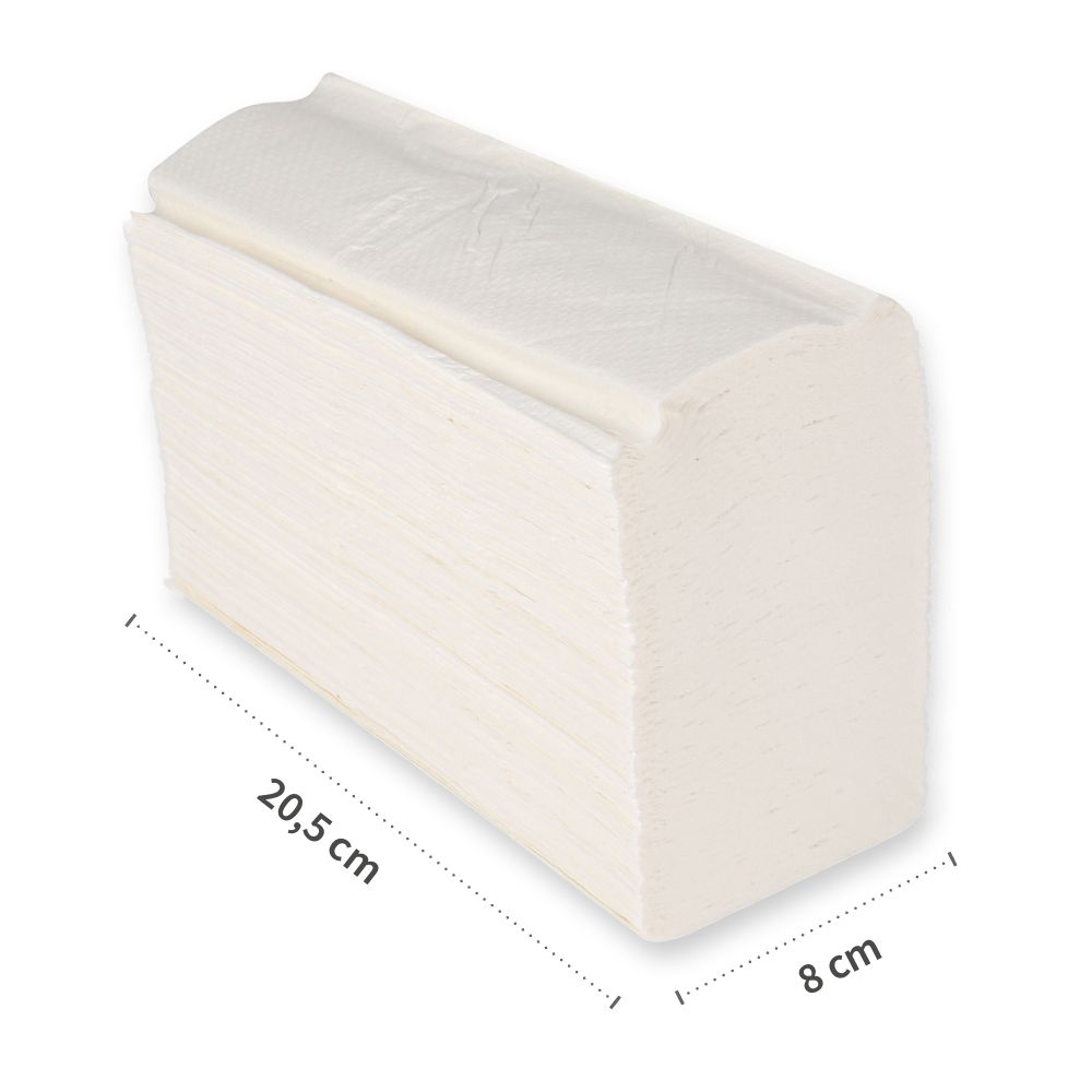 Papierhandtücher, 2-lagig | Zellstoff, Interfold, FSC®-Mix