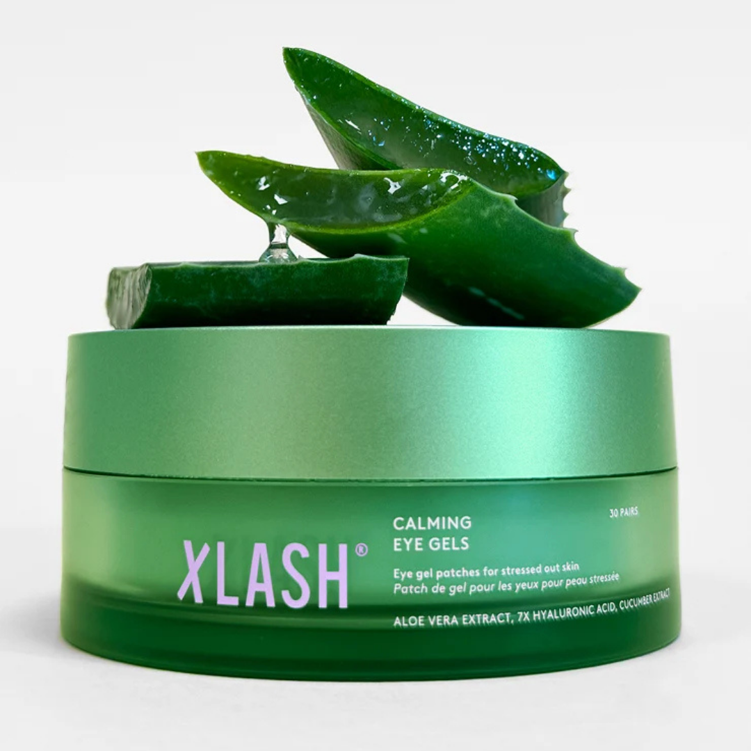 XLASH Beruhigende Augenpads – Hydrogel-Pads, 60 Stück