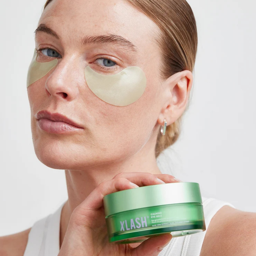 XLASH Calming Eye Gels - hidrogela acu patči, 60 gab.