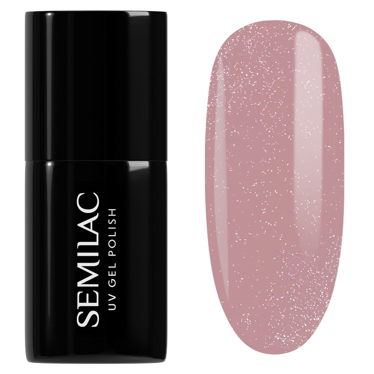 320 UV Hybrid Semilac Schimmerstaub Beige 7ml
