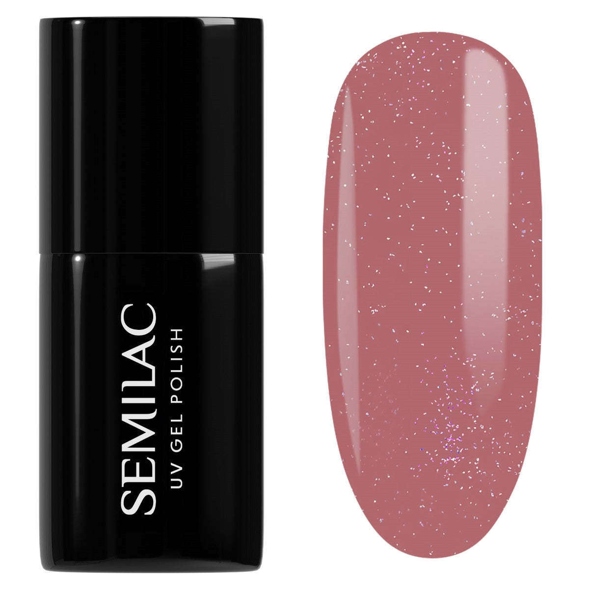 321 UV Hybrid Semilac Schimmerstaub Karamell 7ml