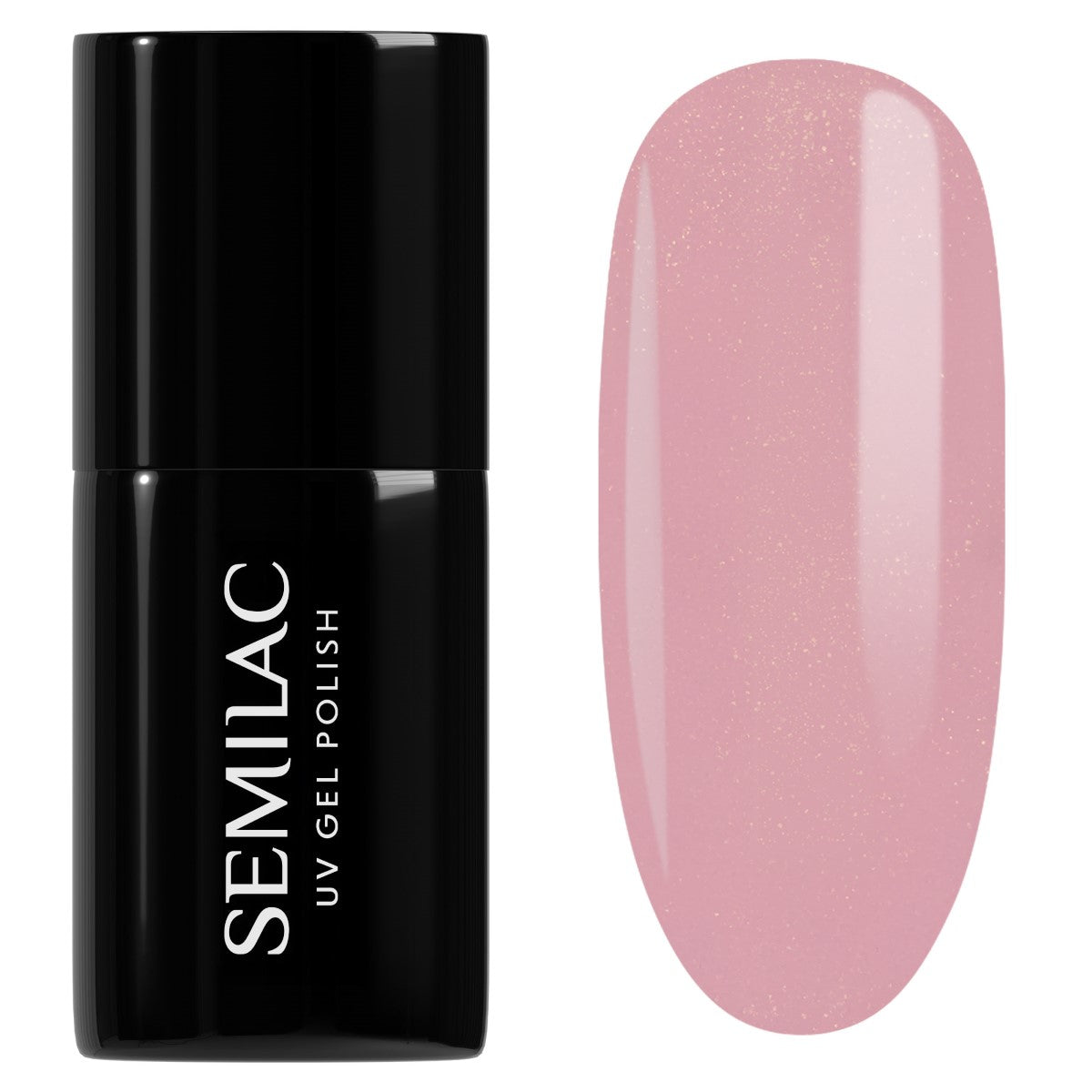 376 UV Semilac Hybrid Schimmer Stein Pinker Diamant 7 ml