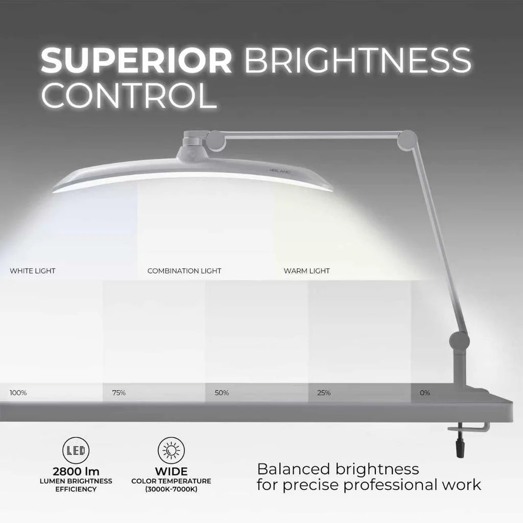 4BLANC Relo™ Versatile Professional Eye-Caring LED Lamp – professionelle augenschonende LED-Tischlampe