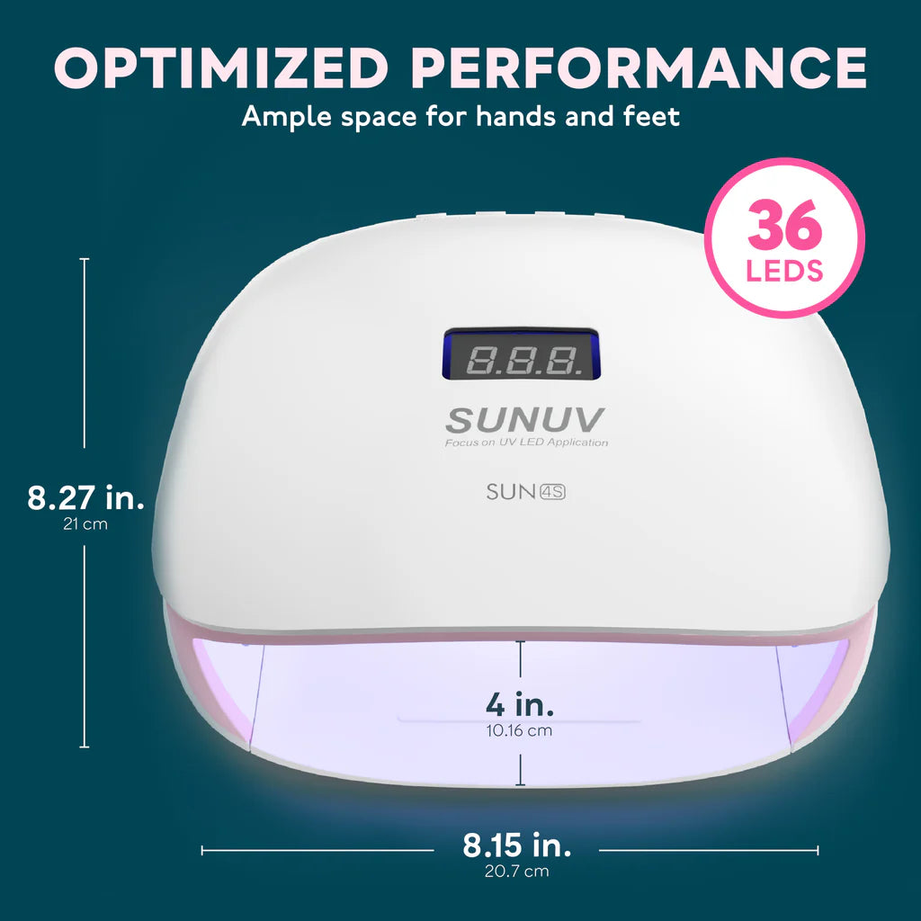 SUN4S Rosa UV/LED Tischlampe mit Smart 2.0 Funktion