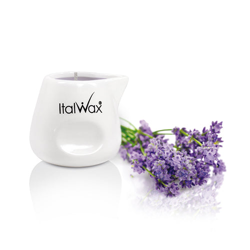 ItalWax VANIRA Aromatische Kerze, LAVENDEL (Lavendel)