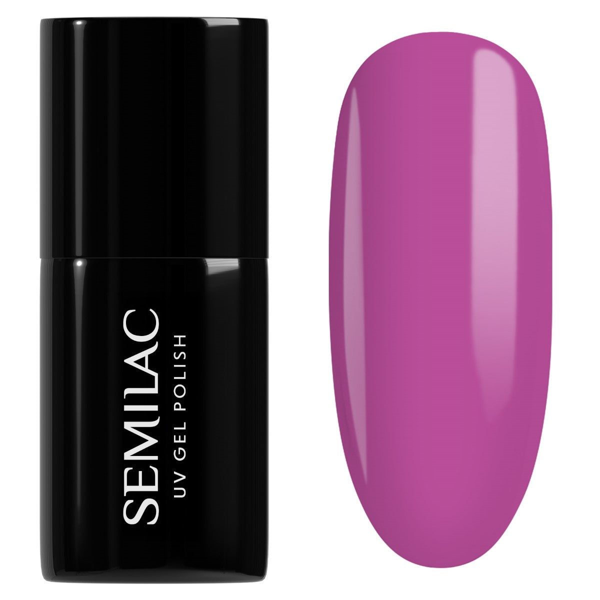 601 Semilac UV gel polish Neon Pink Punch 7 ml