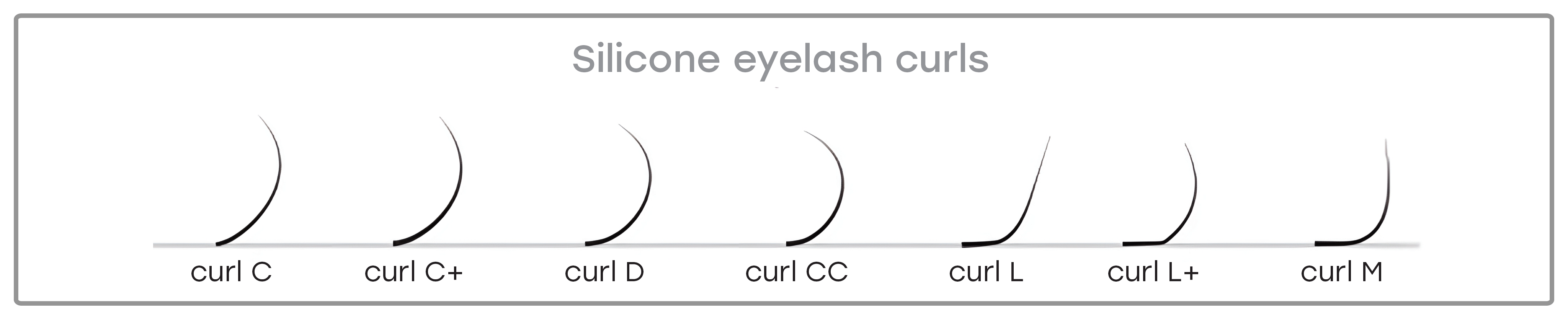 LOVELY Silicone skropstas D/0.10 x 7mm, 16 rindas
