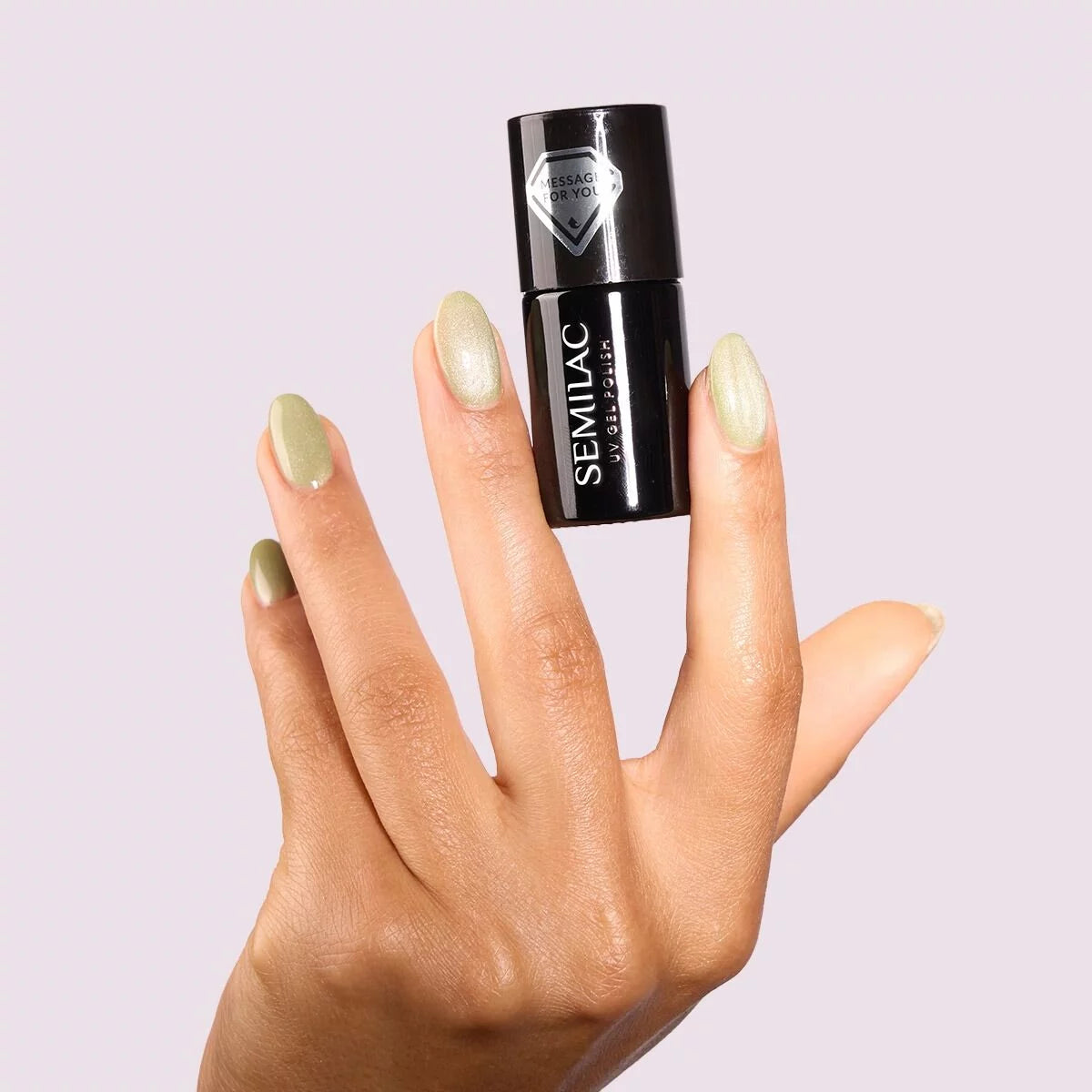 732 Semilac UV Gel Polish Pistachio Latte Gloss 7 ml