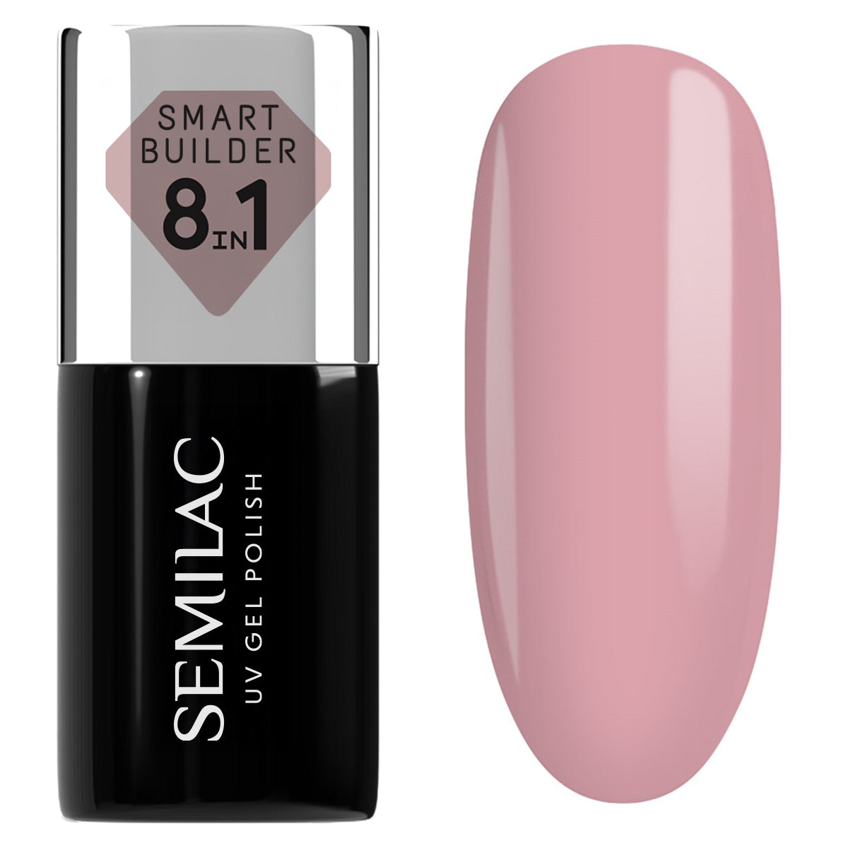 802 Semilac Smart Builder 8in1 Nude Rose 7 ml