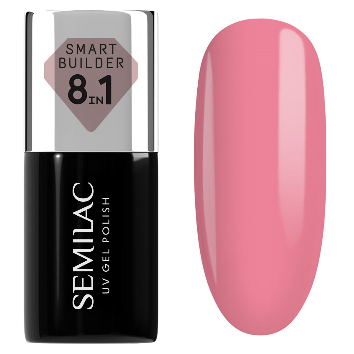 813 Semilac Smart Builder 8in1 Pastel Pink 7 ml