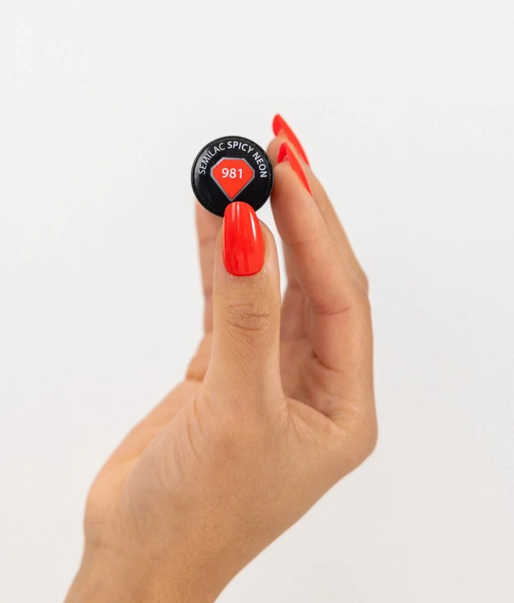 981 Semilac UV-Gellack Spicy Neon 7 ml