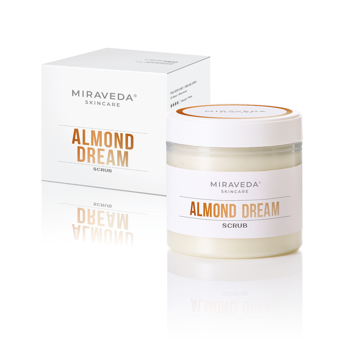 ItalWax Miraveda ķermeņa skrubis Almond Dream 400 ml