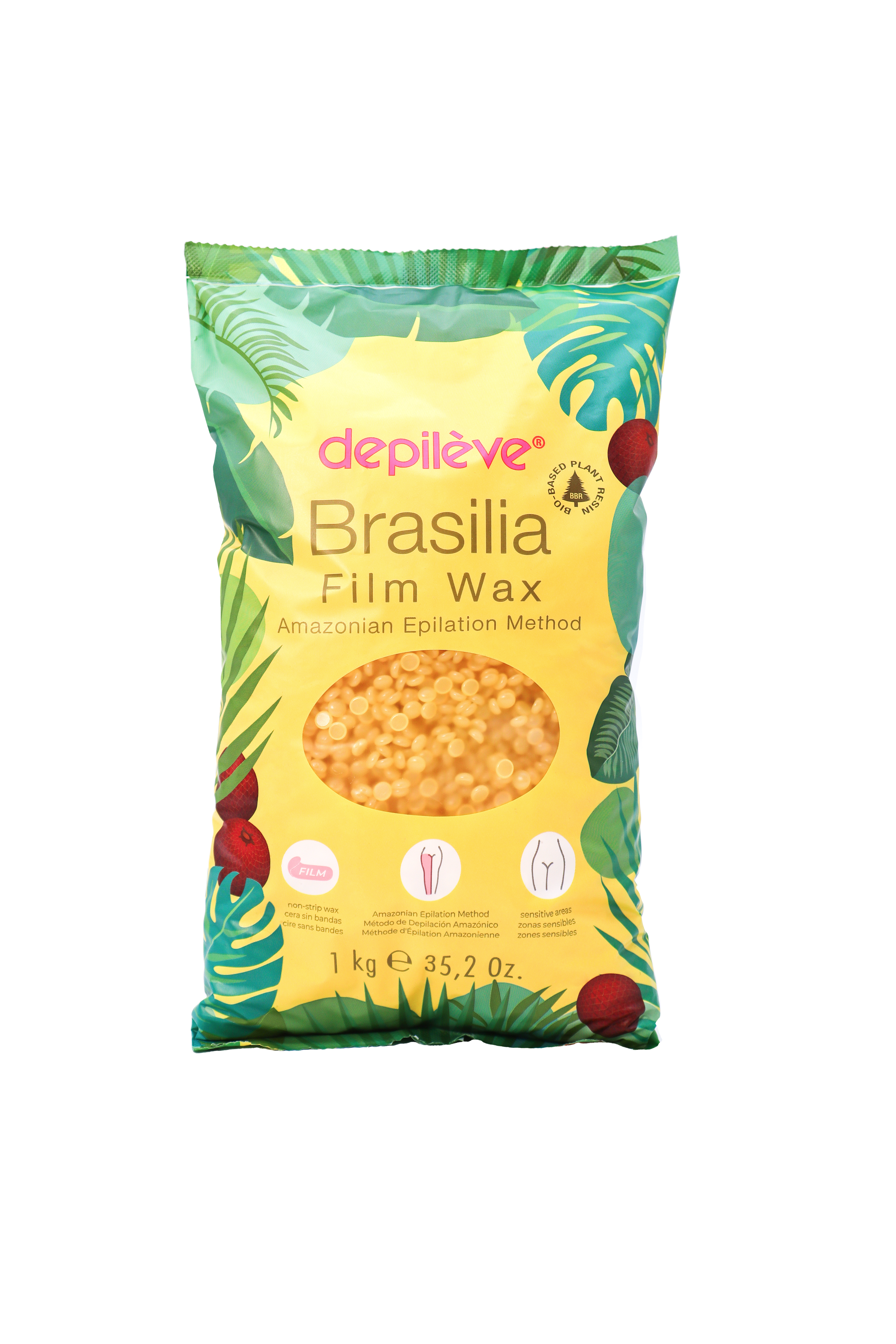 Depileve BRASILIA Plēves vasks granulās 1 kg