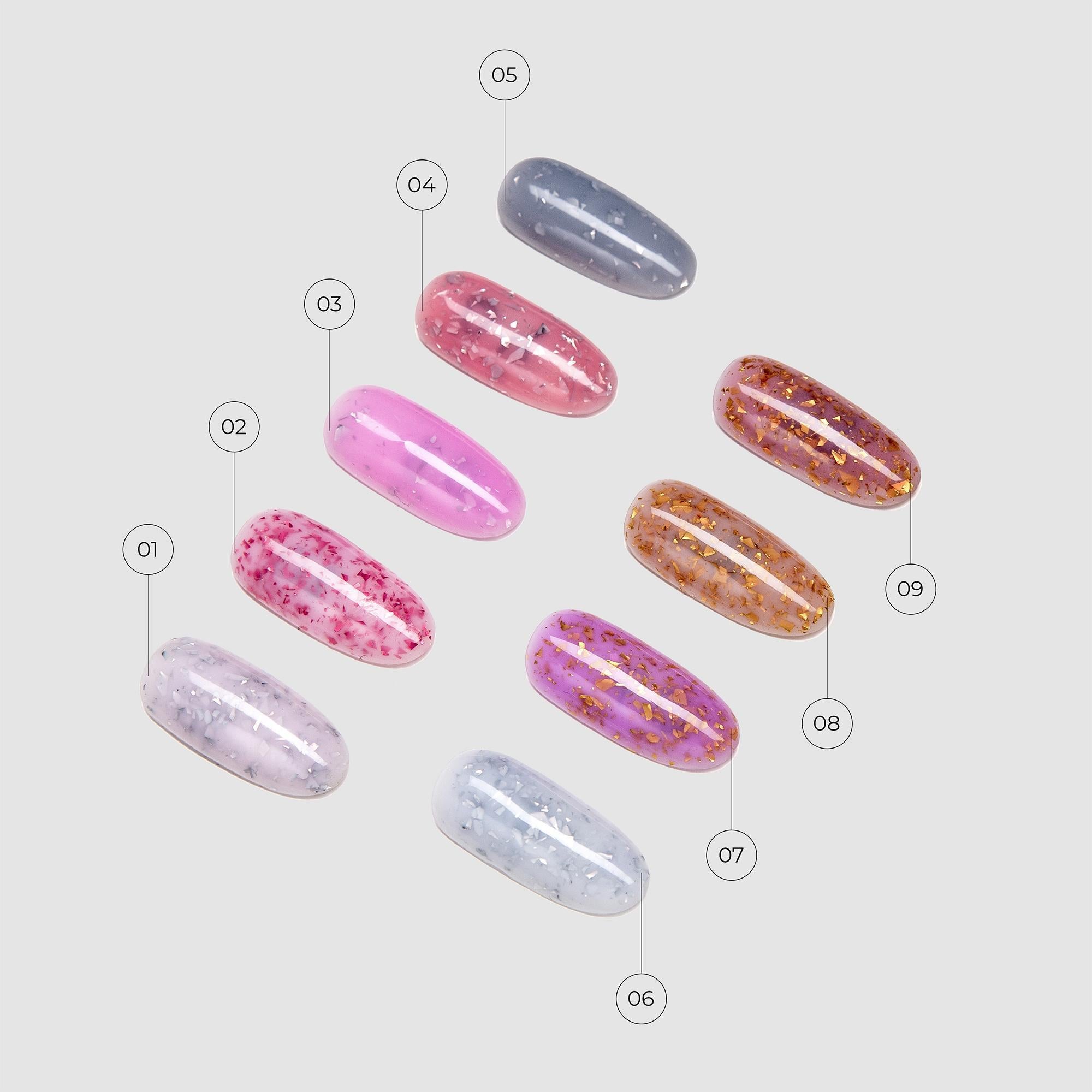 KODI Cover Base Gel Flake 07 7ml