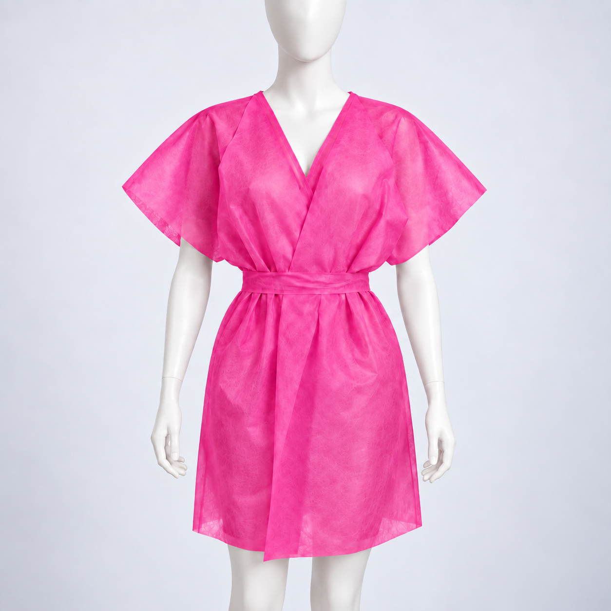 PW Nonwoven Kimono, 5 Stück, rosa
