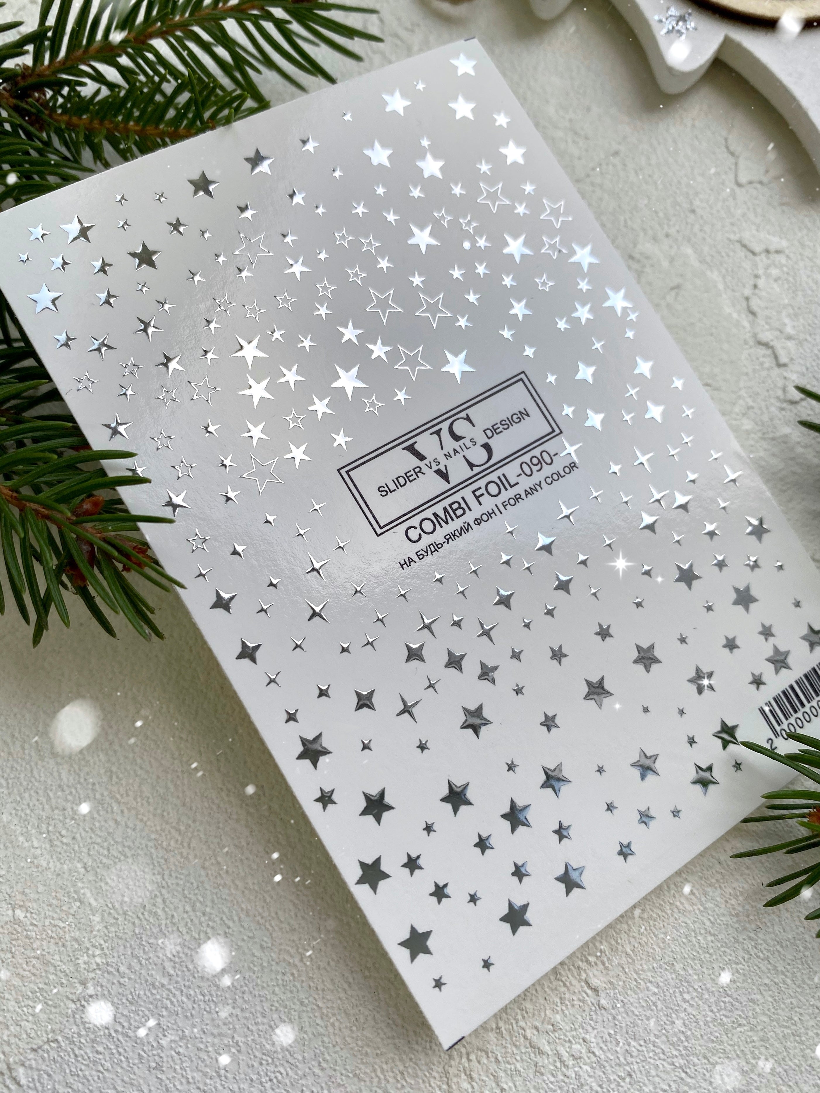 VS NAILS Sliders Combi Foil Nr.90