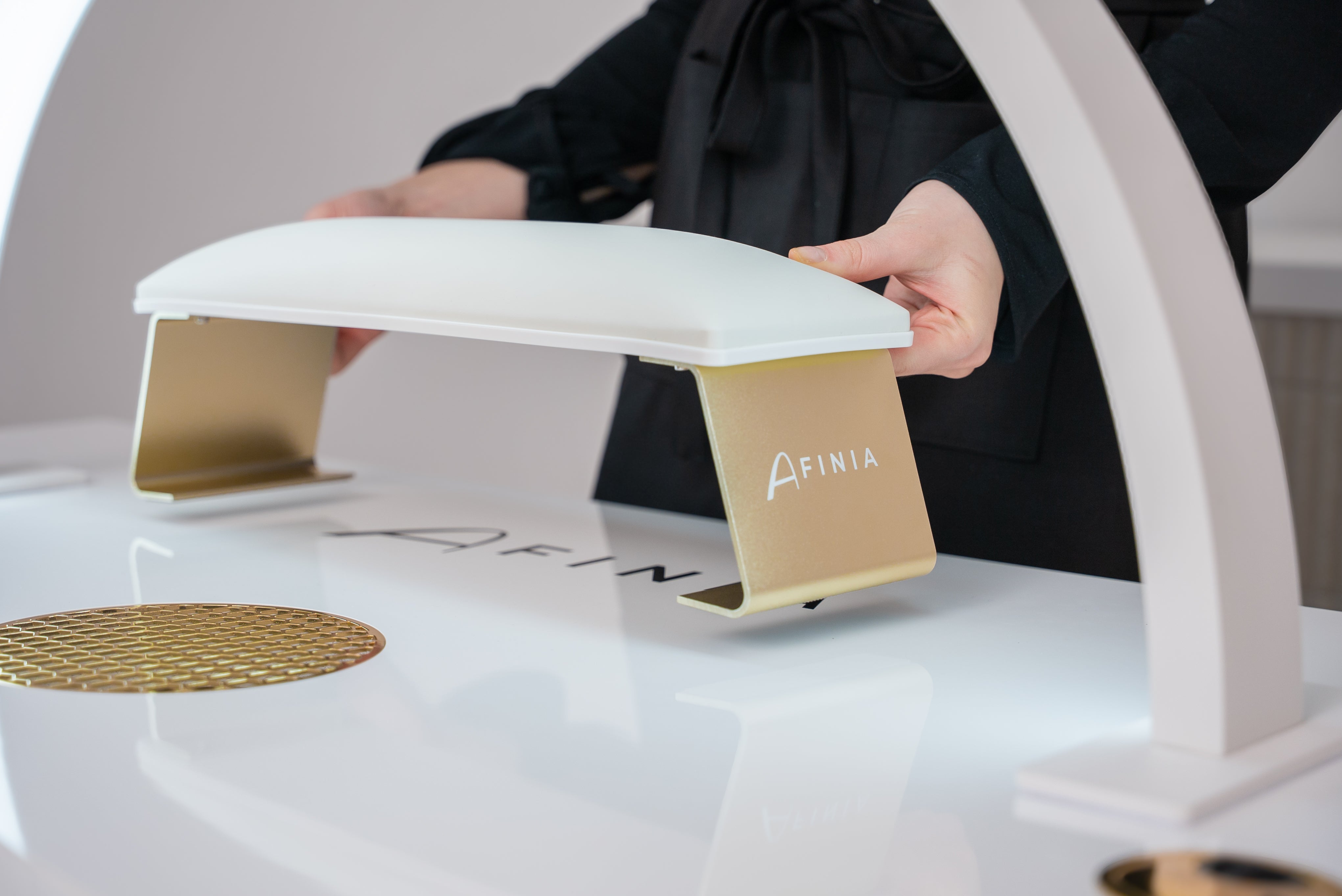 Afinia Handstütze Comfort Cremefarben