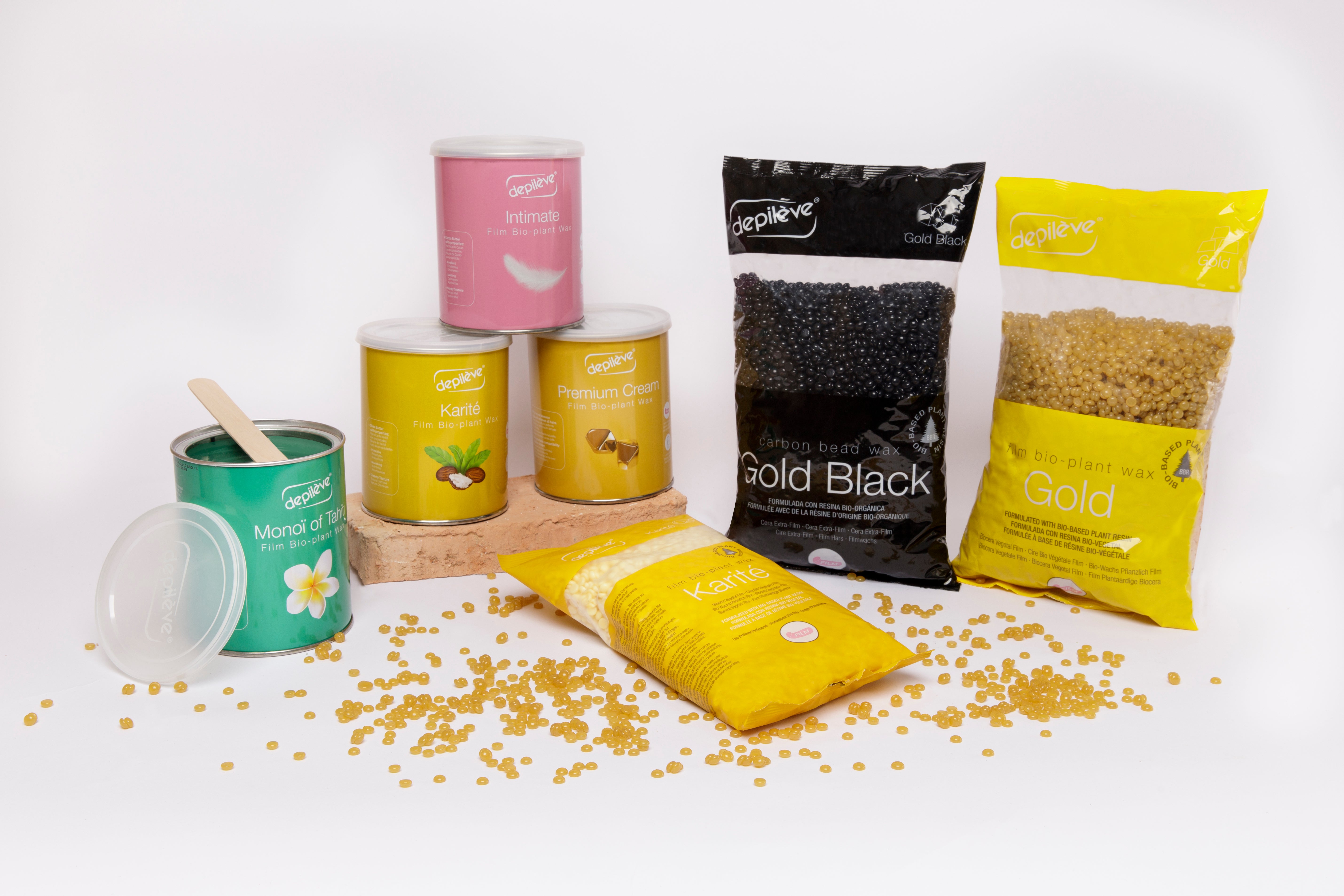 Depileve KARITE (SHEA BUTTER) Plēves vasks granulās 500 gr.