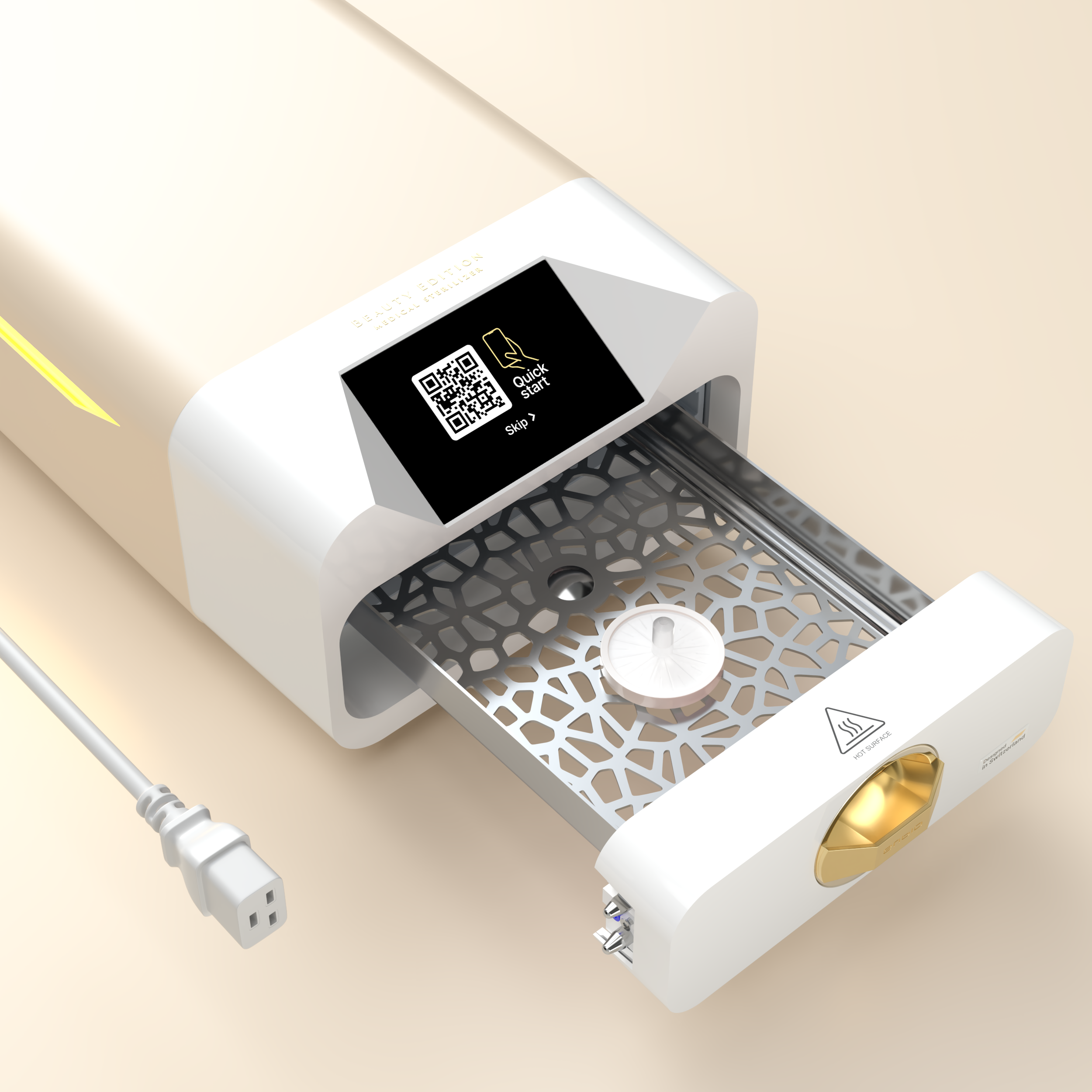 ENBIO S BEAUTY EDITION Medizinischer Autoklav der Klasse B 2,7L