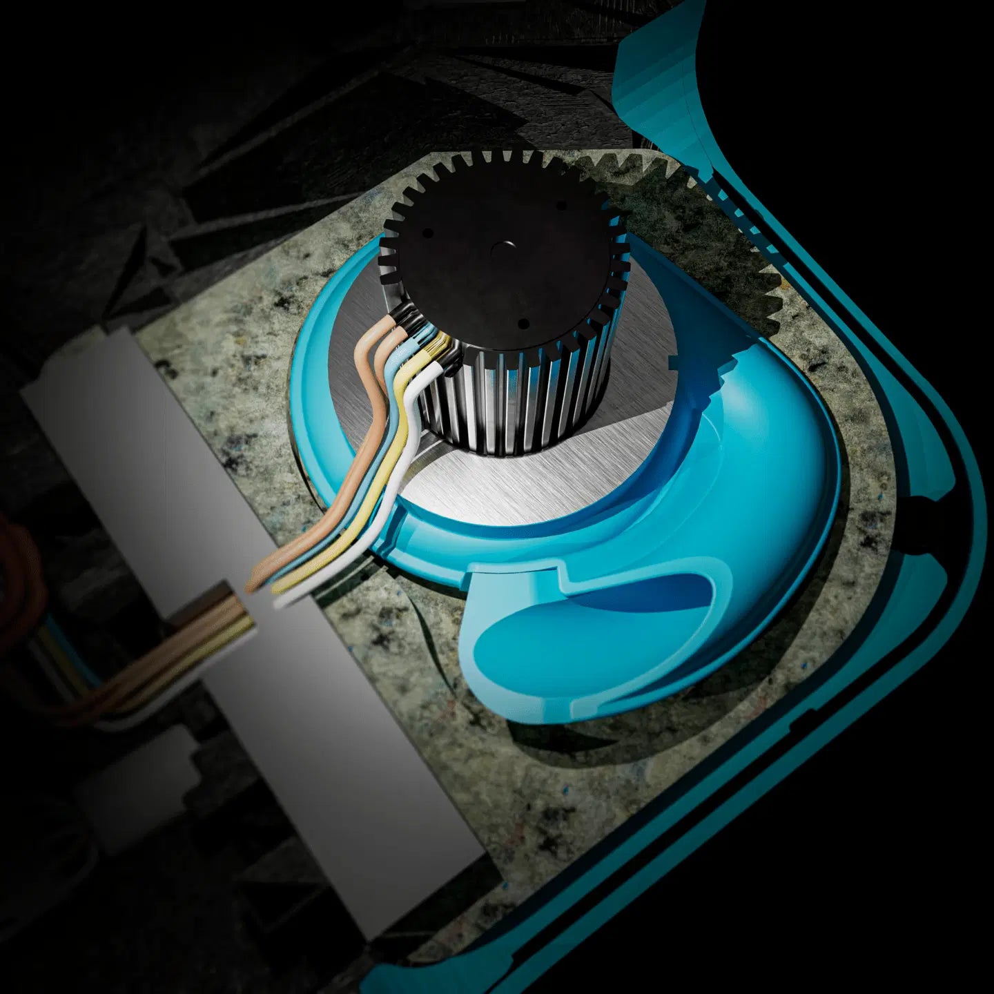 RUCK® Nova SE Pedikīra aparāts ar putekļu sūcēju