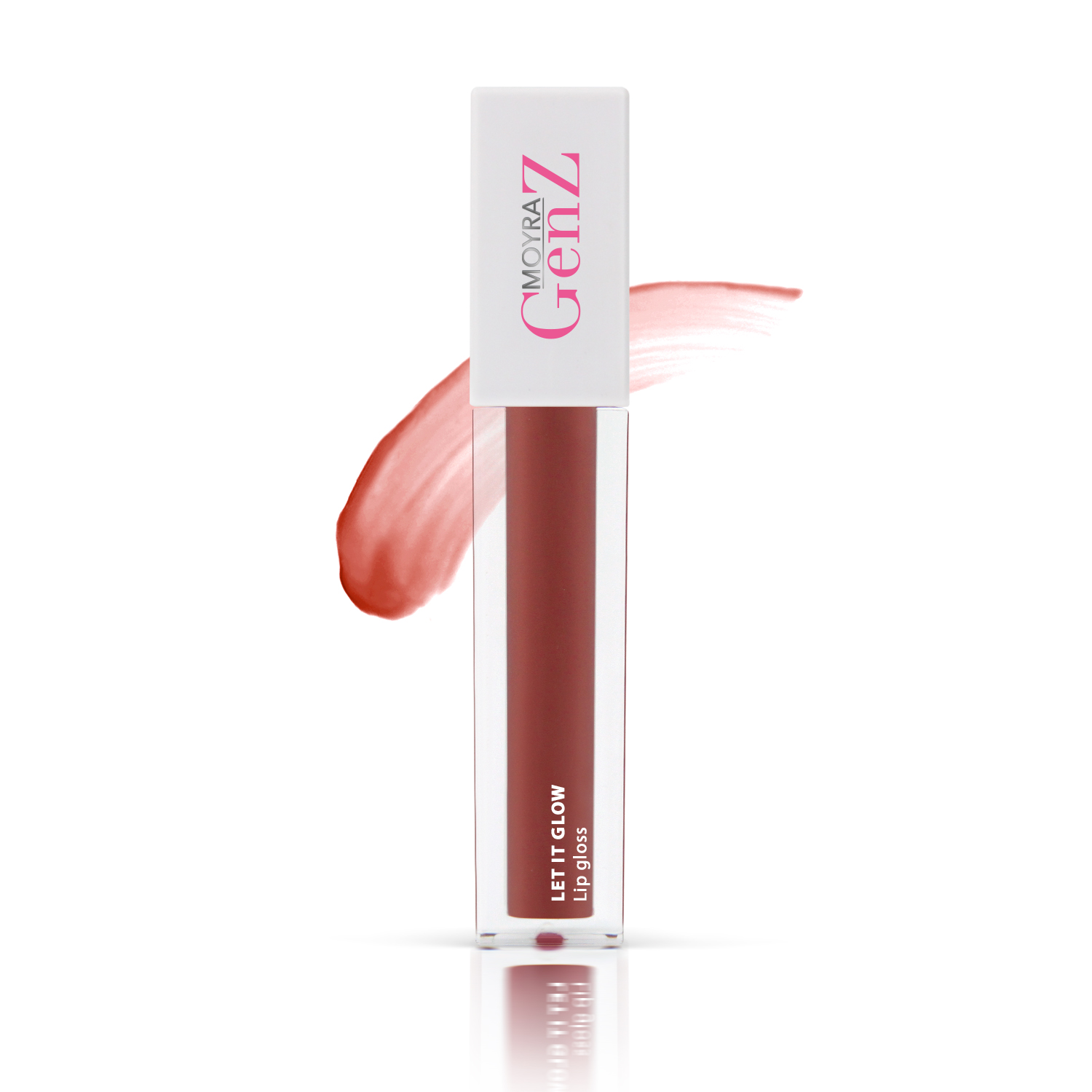 MOYRA GenZ Let it glow lipgloss 06 Cappuccino lūpu spīdums