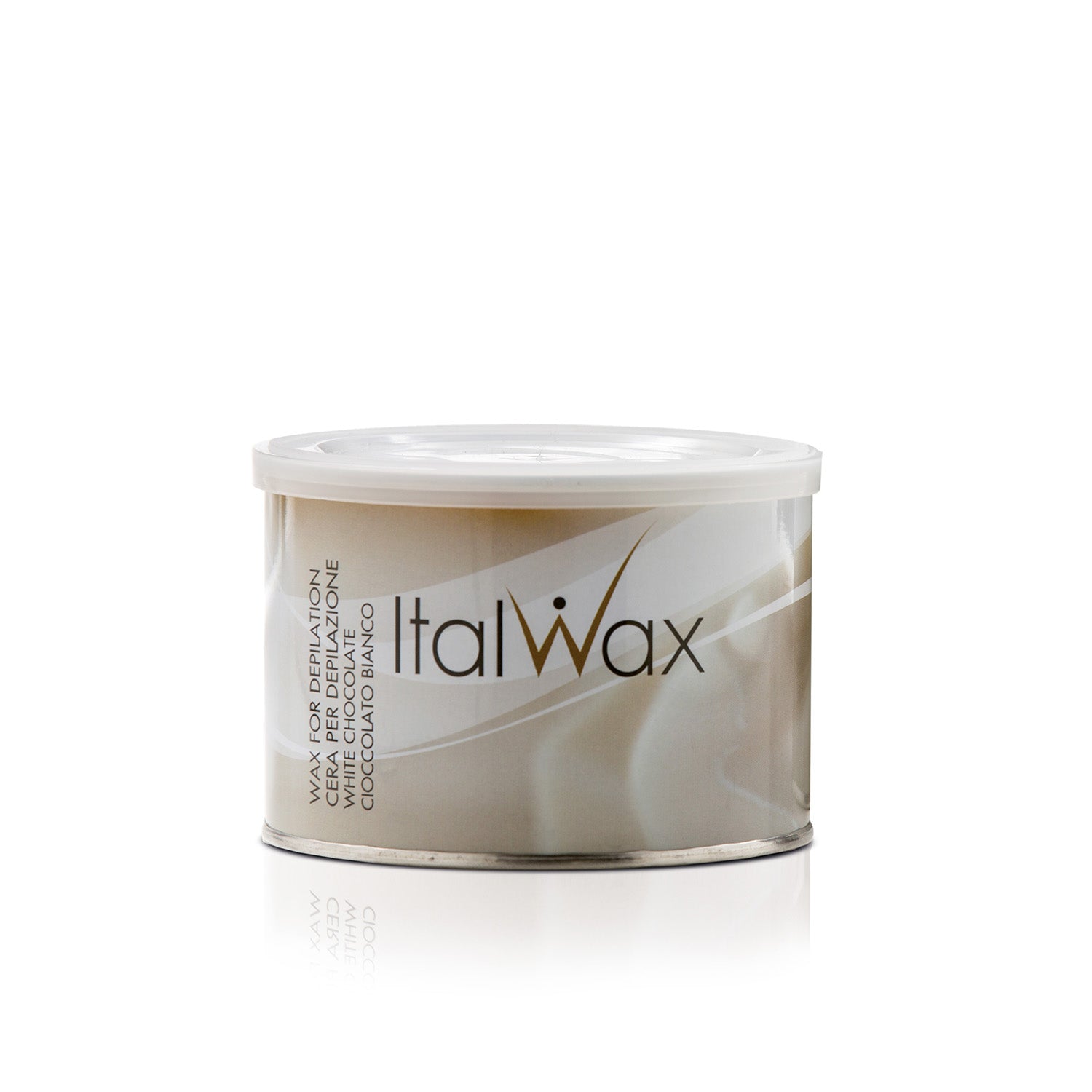 ItalWax CLASSIC Mīkstais vasks bundžā - WHITE CHOCOLATE 400 ml