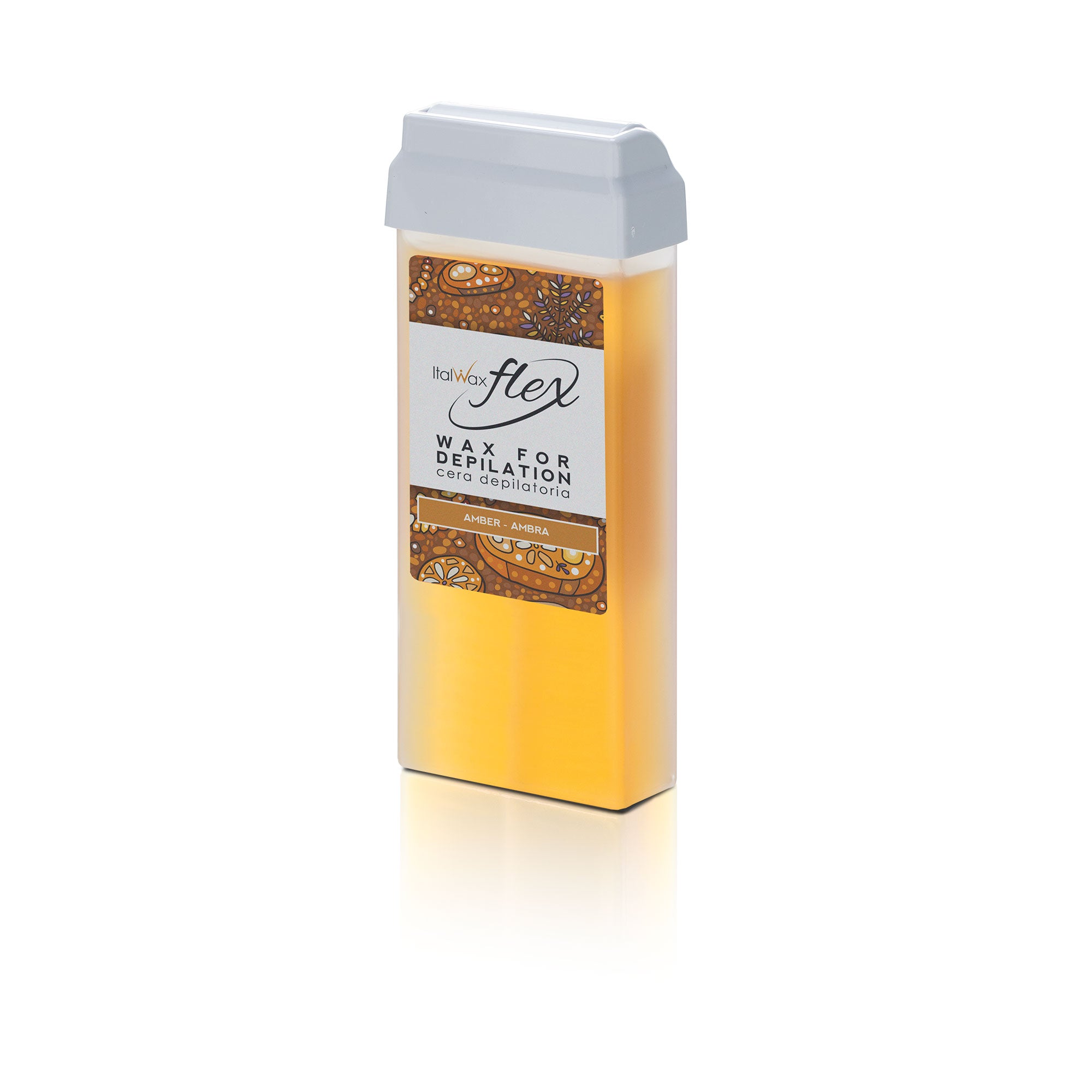 ItalWax Depilācijas vasks kartridžā FLEX - AMBER 100 ml