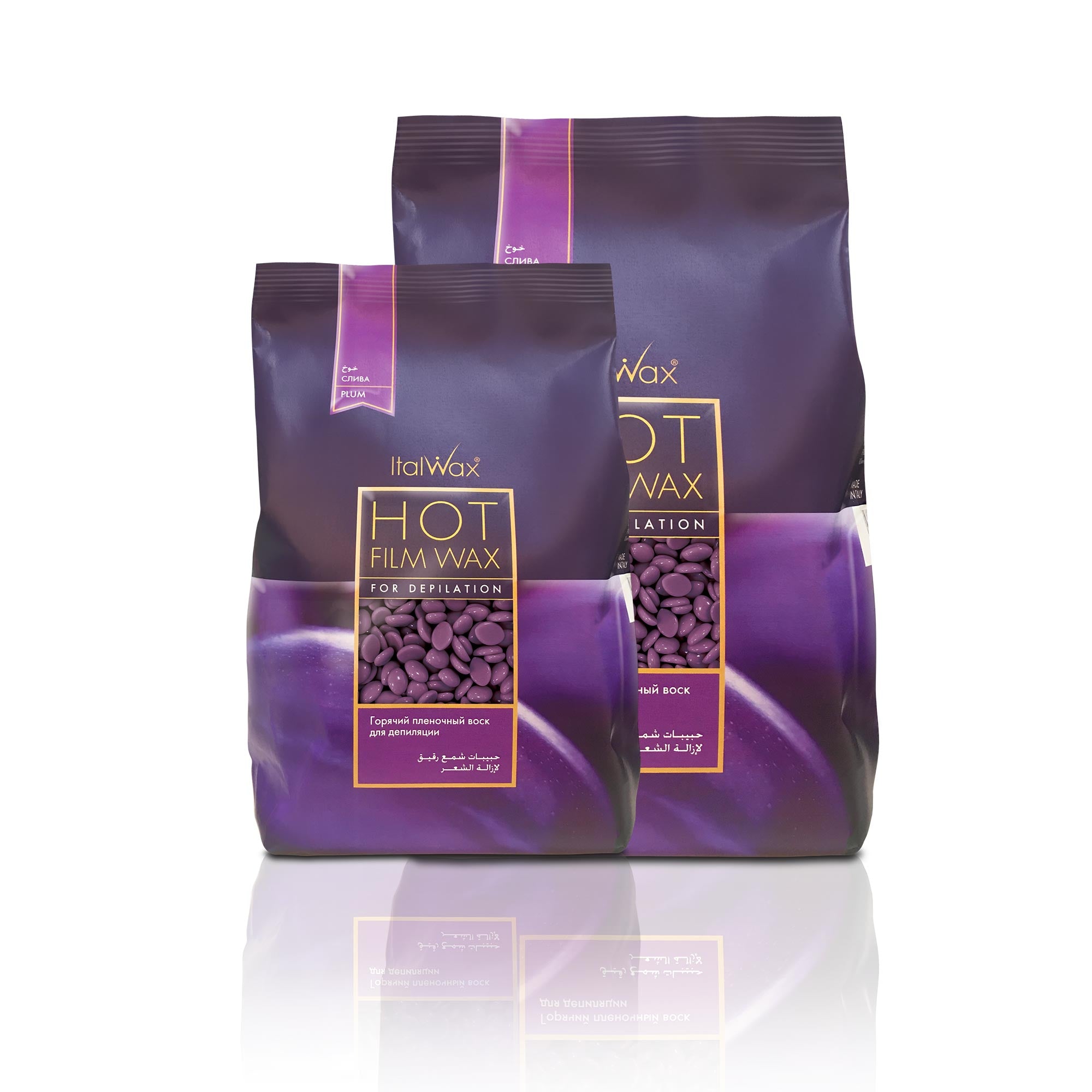 ItalWax HOT Film WAX Heißwachspapier - PLUM 500 g