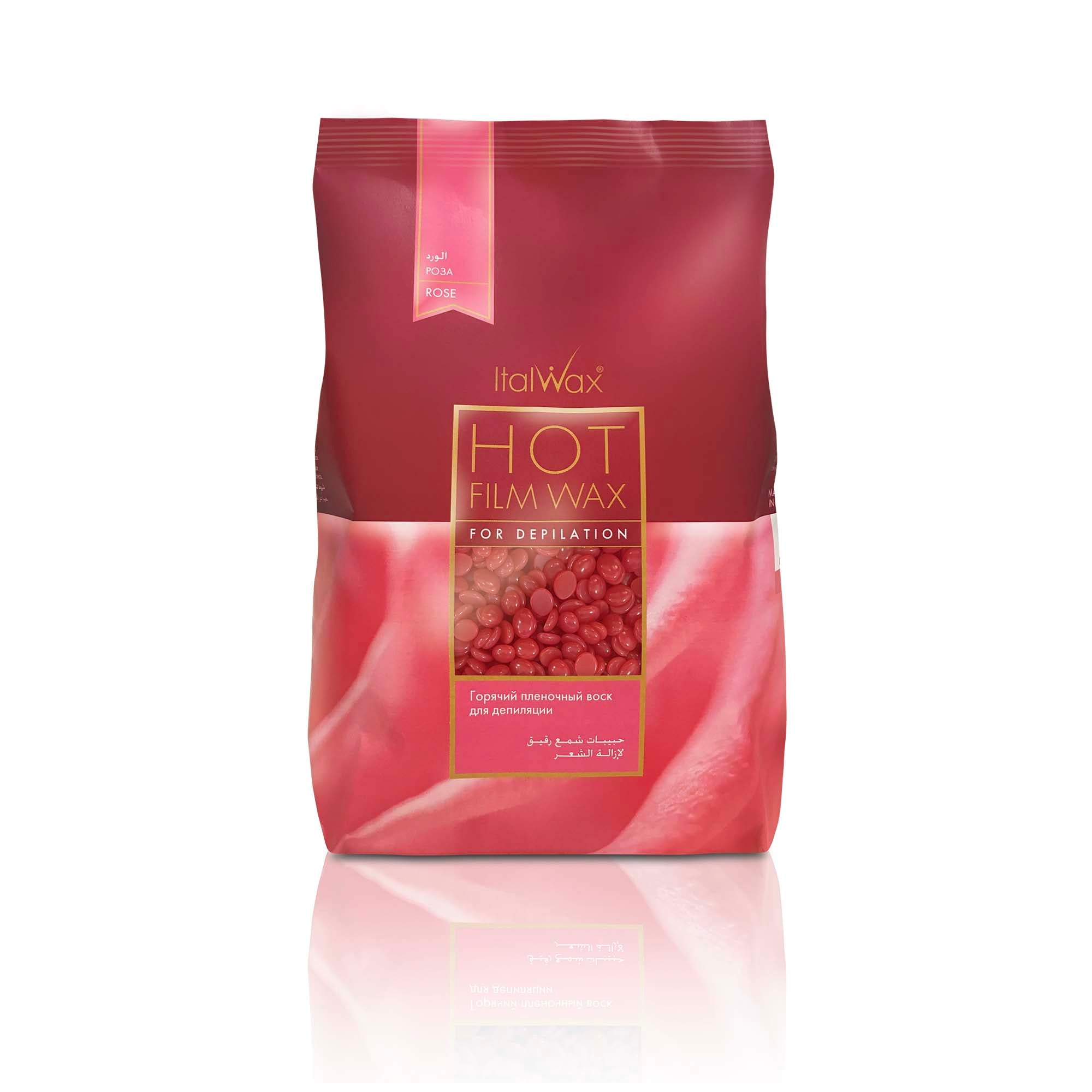 ItalWax HOT Film WAX Heißfilmwachs - ROSE 1 kg