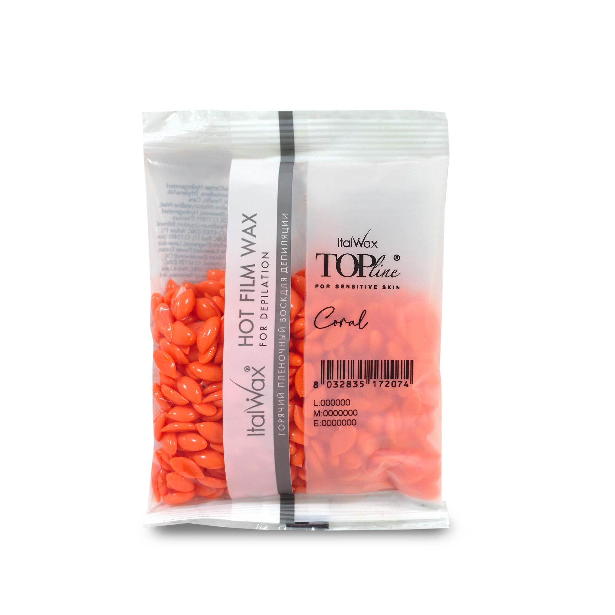 ItalWax TOPline Heißwachspulver - CORAL 100 g