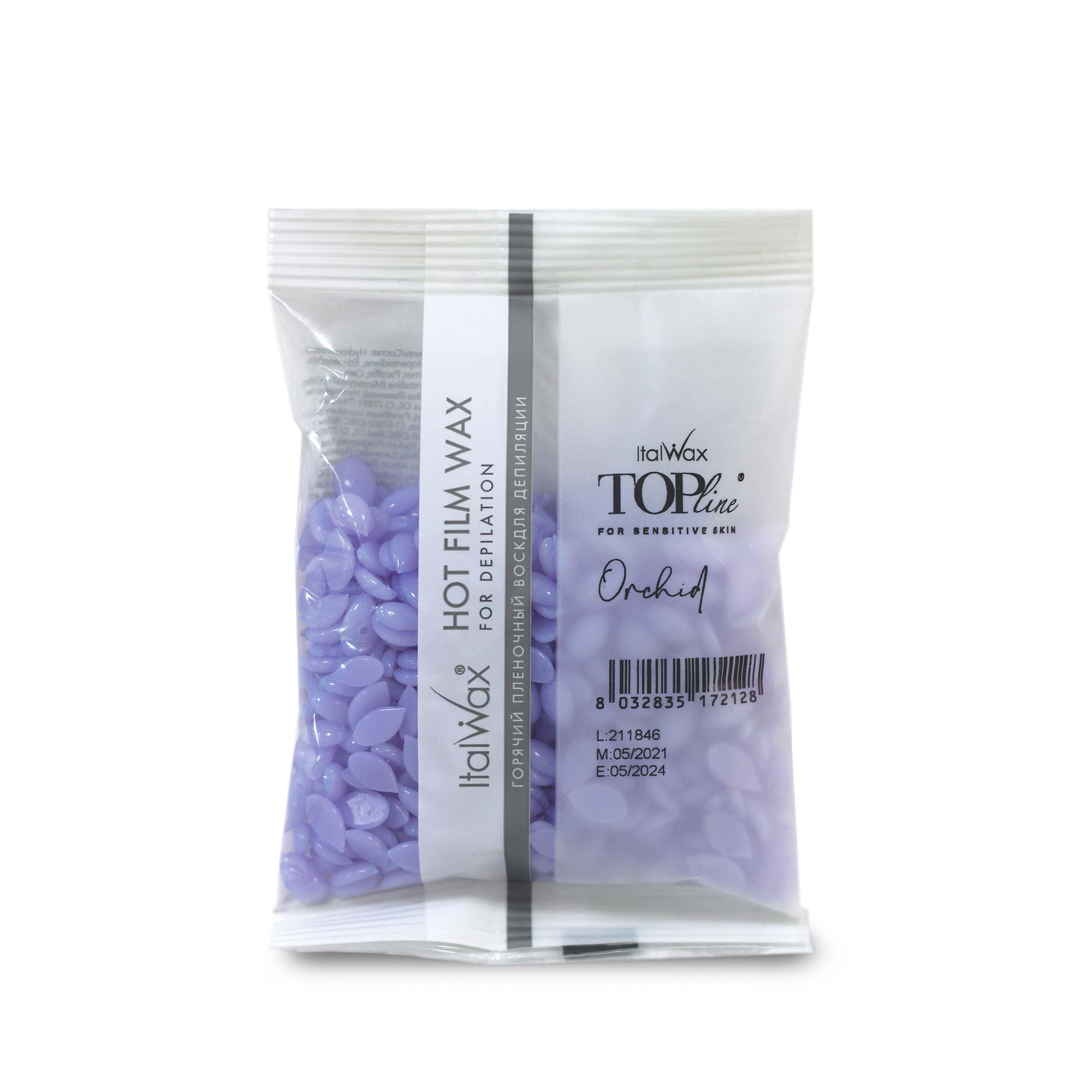 ItalWax TOPline Heißfilmwachs Granulat - ORCHID 100 g