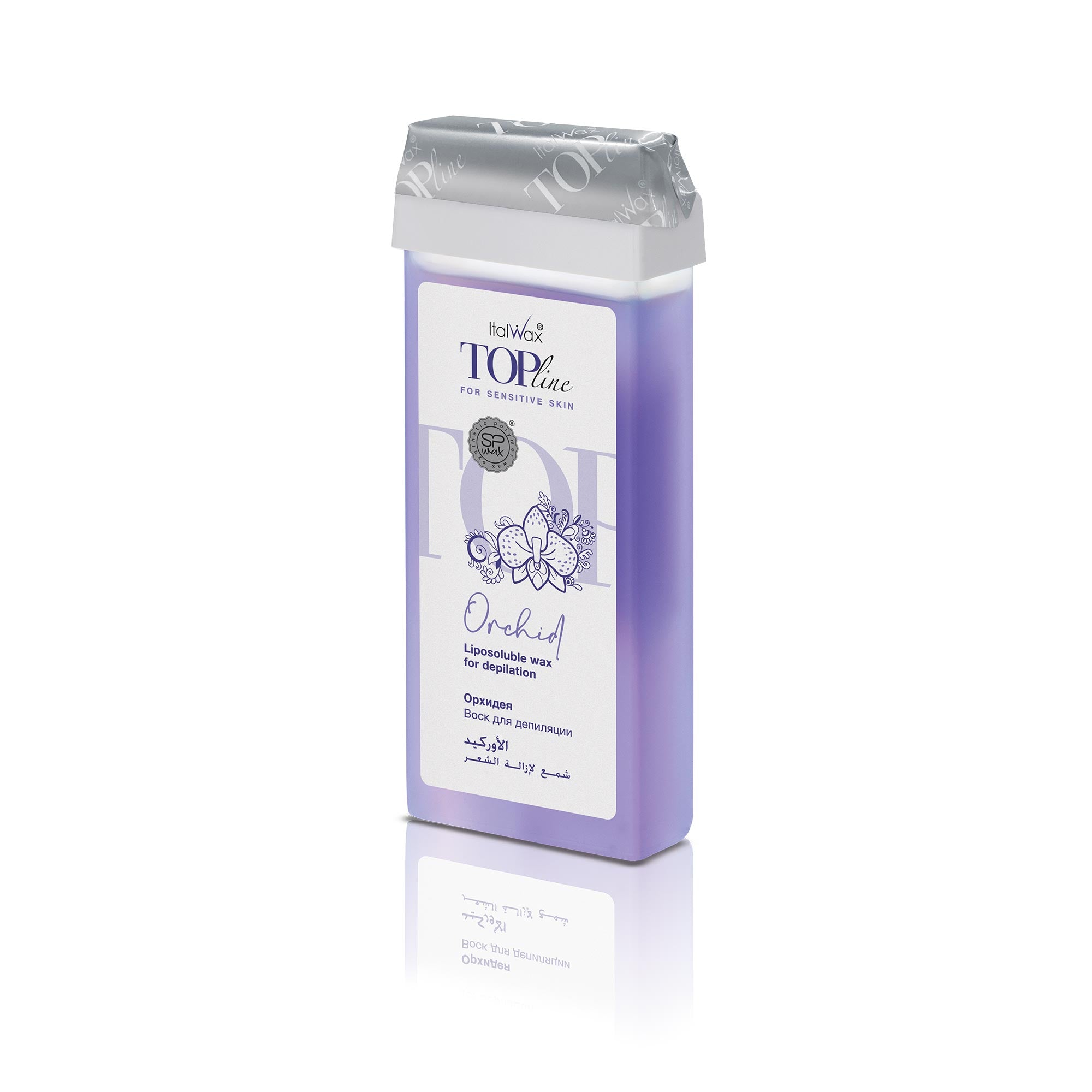 ItalWax Depilācijas vasks kartridžā TOPline - ORCHID 100 ml