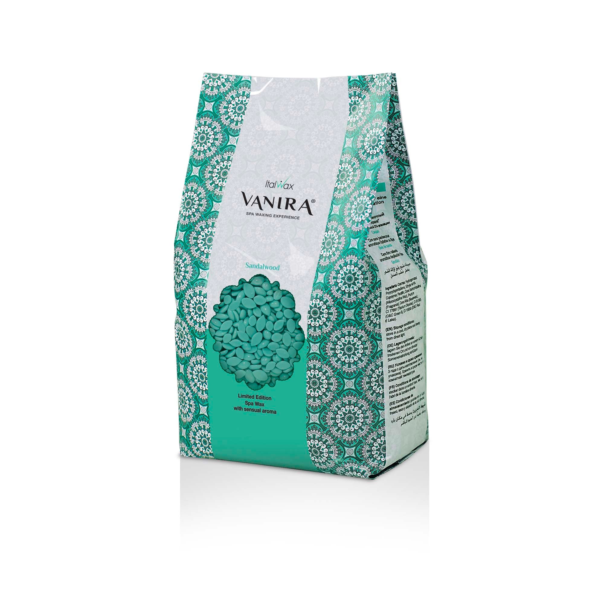 ItalWax VANIRA Filmwachs, SANDALWOOD (Sandelholz) 1 kg